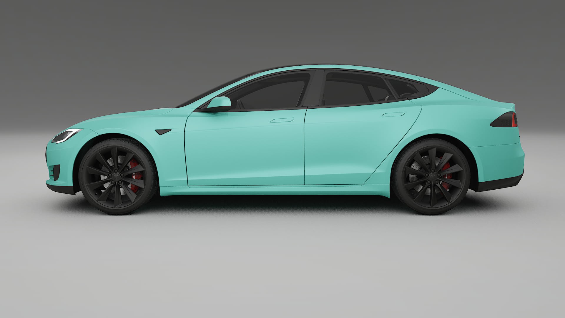 Tesla Model S TPU Lackskyddsfilm | FROST Färgskiftande PPF – Komplett Förskuret Kit