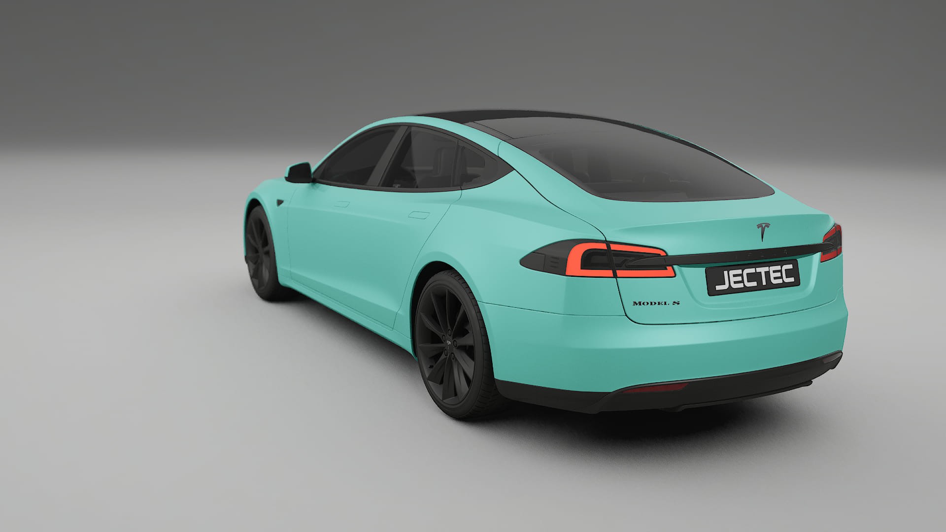Tesla Model S TPU Lackskyddsfilm | FROST Färgskiftande PPF – Komplett Förskuret Kit