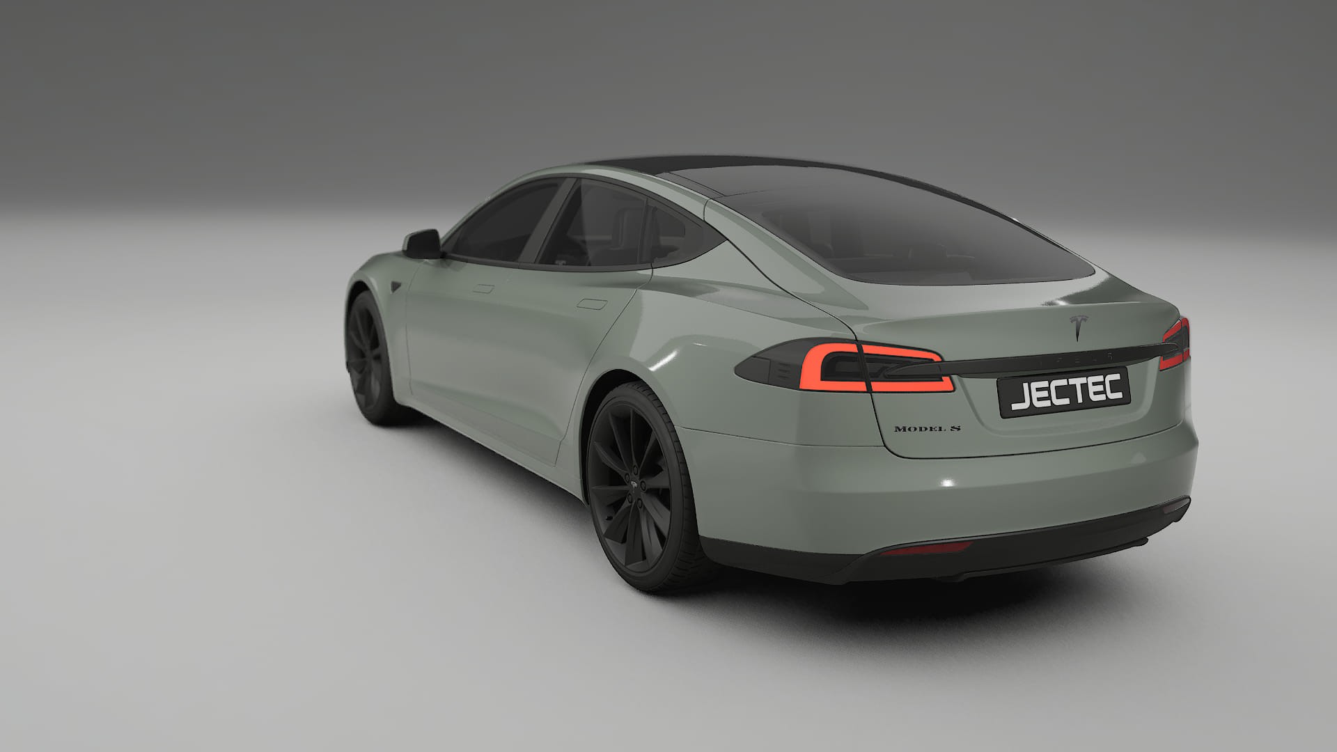 Tesla Model S TPU Lackskyddsfilm | SLATE Färgskiftande PPF – Komplett Förskuret Kit