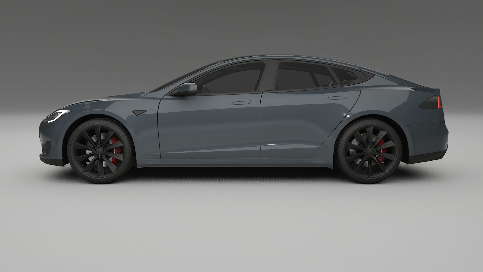 Tesla Model S TPU Lackskyddsfilm | GRANITE Färgskiftande PPF – Komplett Förskuret Kit