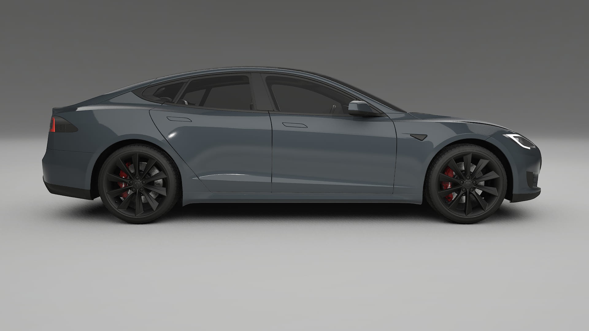 Tesla Model S TPU Lackskyddsfilm | GRANITE Färgskiftande PPF – Komplett Förskuret Kit