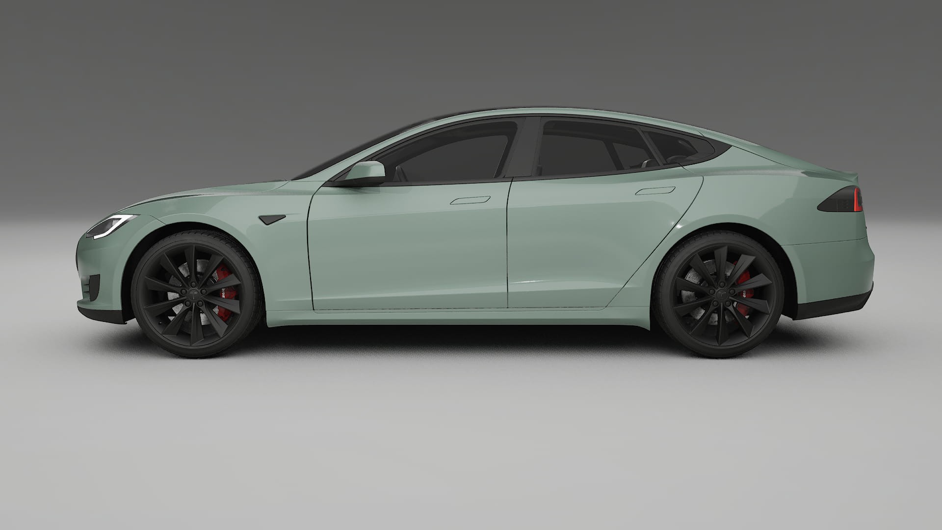 Tesla Model S TPU Lackskyddsfilm | CINDER Färgskiftande PPF – Komplett Förskuret Kit