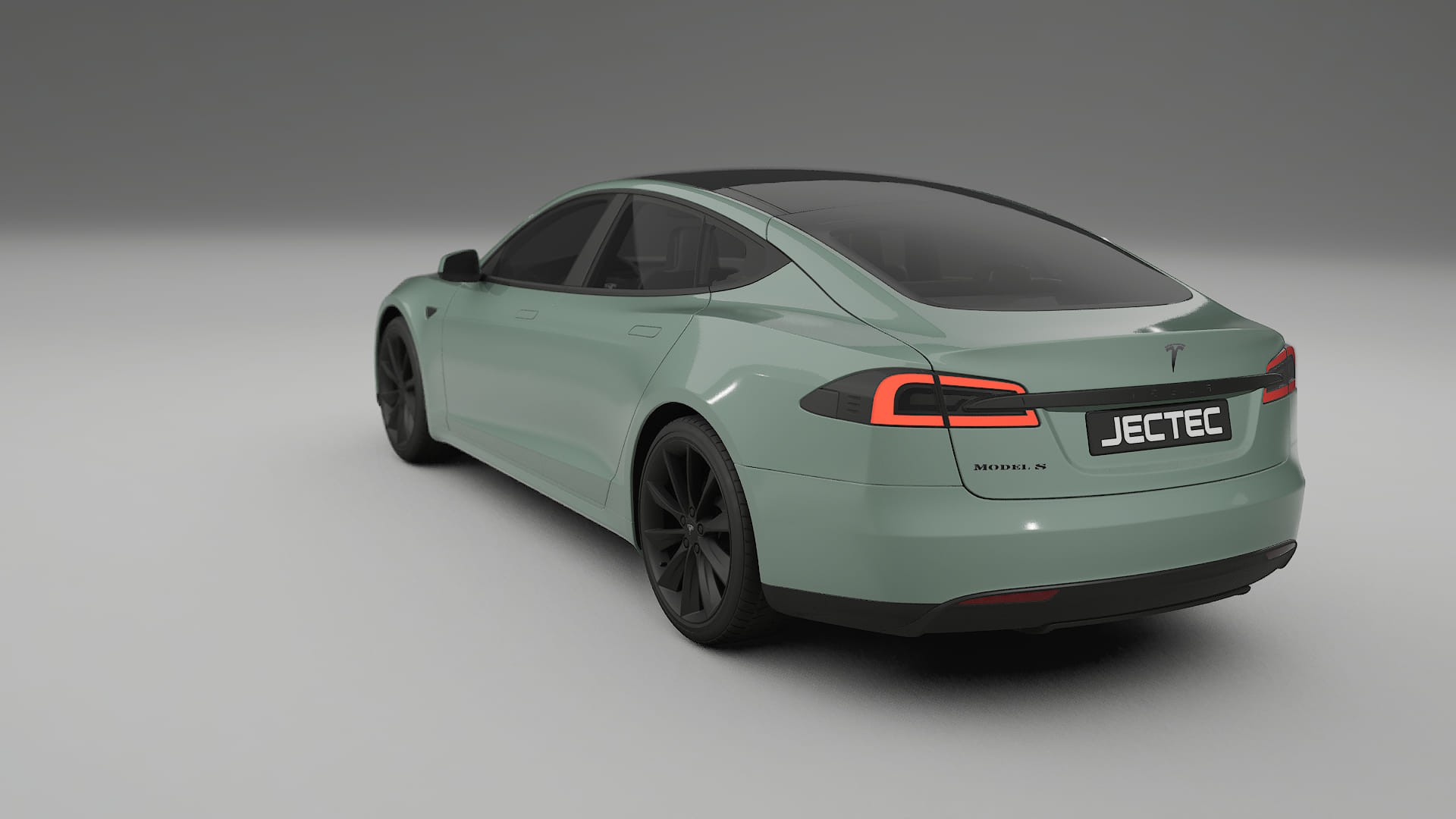 Tesla Model S TPU Lackskyddsfilm | CINDER Färgskiftande PPF – Komplett Förskuret Kit