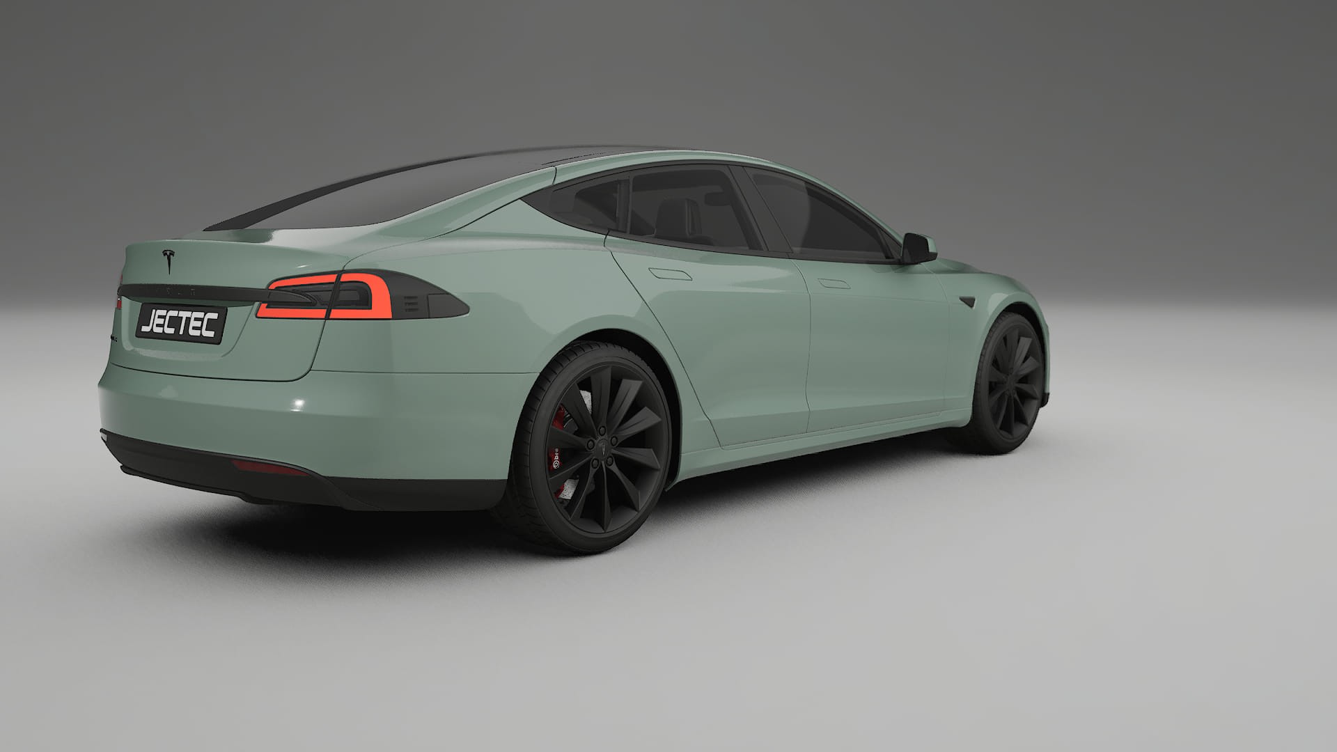 Tesla Model S TPU Lackskyddsfilm | CINDER Färgskiftande PPF – Komplett Förskuret Kit