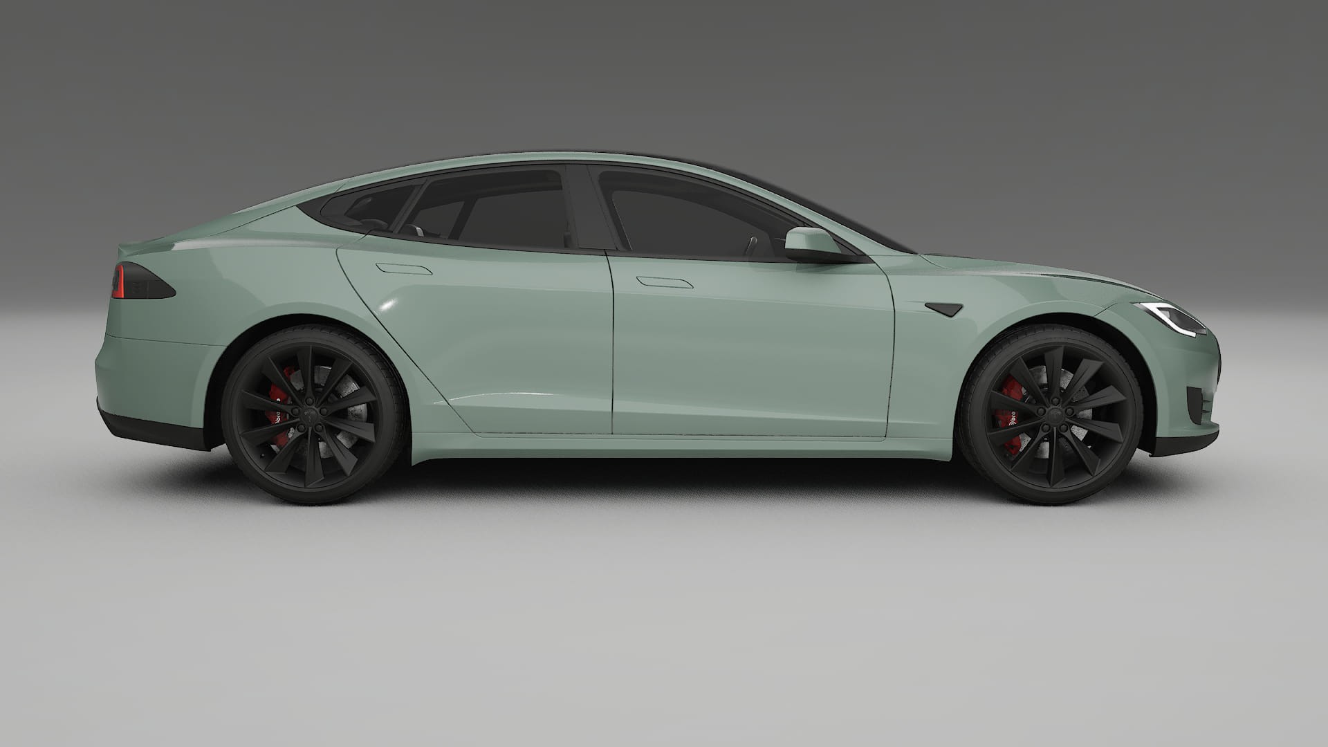 Tesla Model S TPU Lackskyddsfilm | CINDER Färgskiftande PPF – Komplett Förskuret Kit