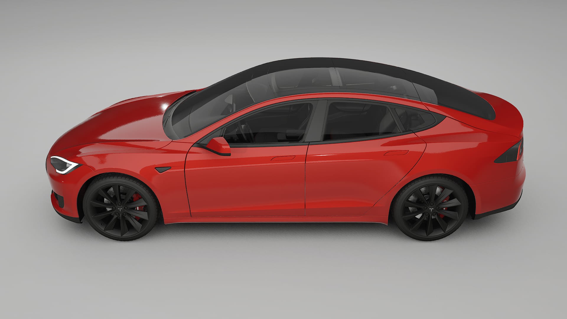 Tesla Model S TPU Lackskyddsfilm | BLAZE Färgskiftande PPF – Komplett Förskuret Kit