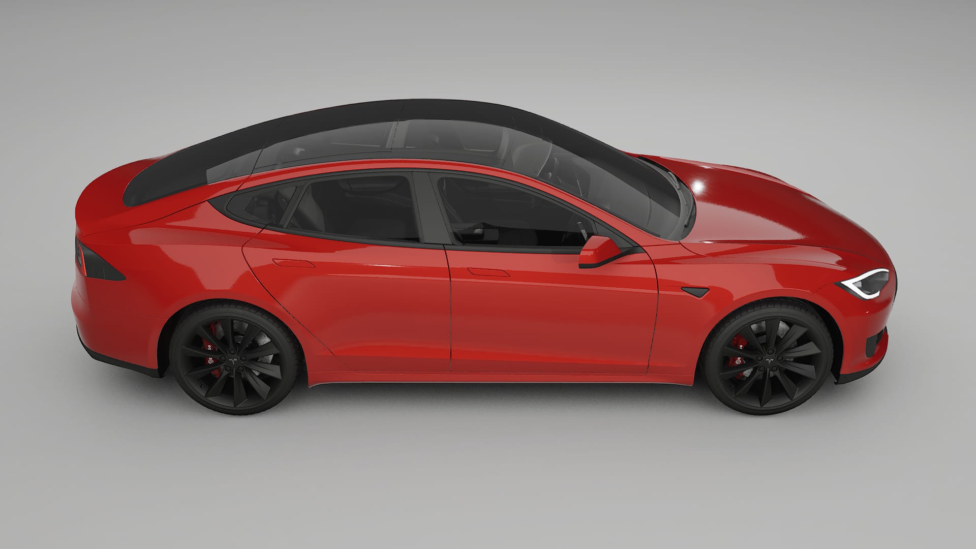 Tesla Model S TPU Lackskyddsfilm | BLAZE Färgskiftande PPF – Komplett Förskuret Kit