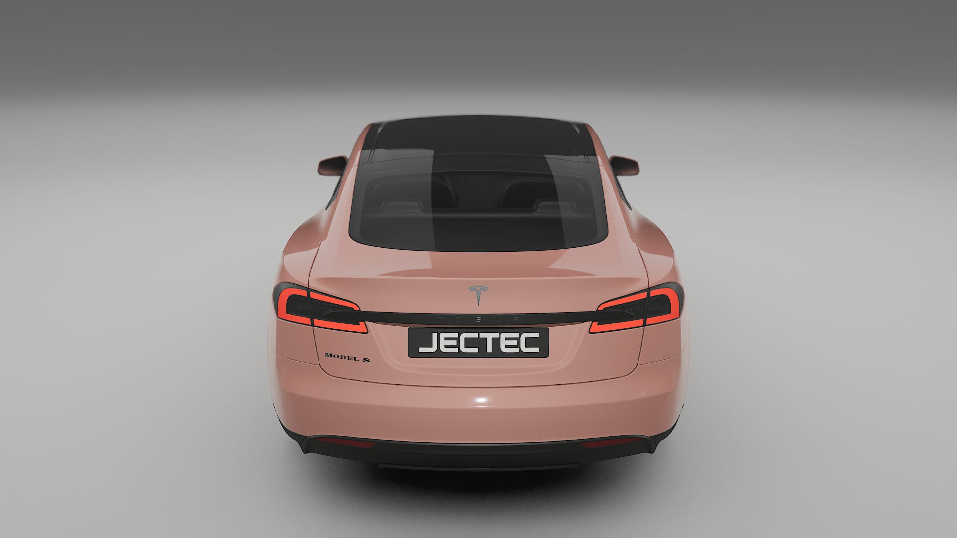 Tesla Model S TPU Lackskyddsfilm | BLUSH Färgskiftande PPF – Komplett Förskuret Kit