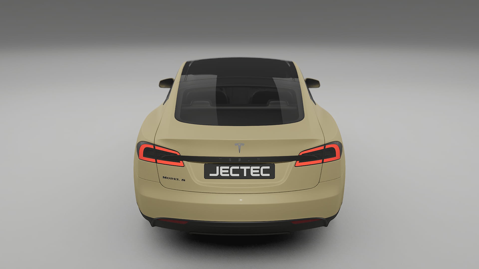 Tesla Model S TPU Lackskyddsfilm | SAND Färgskiftande PPF – Komplett Förskuret Kit