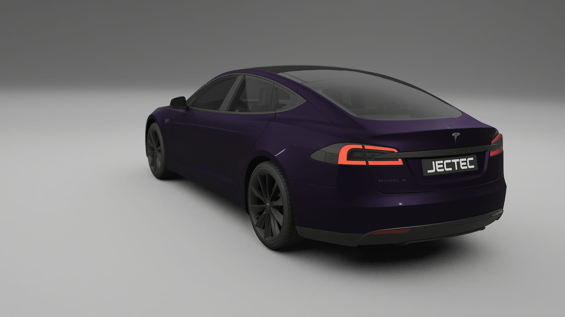 Tesla Model S TPU Lackskyddsfilm | VIOLET Färgskiftande PPF – Komplett Förskuret Kit