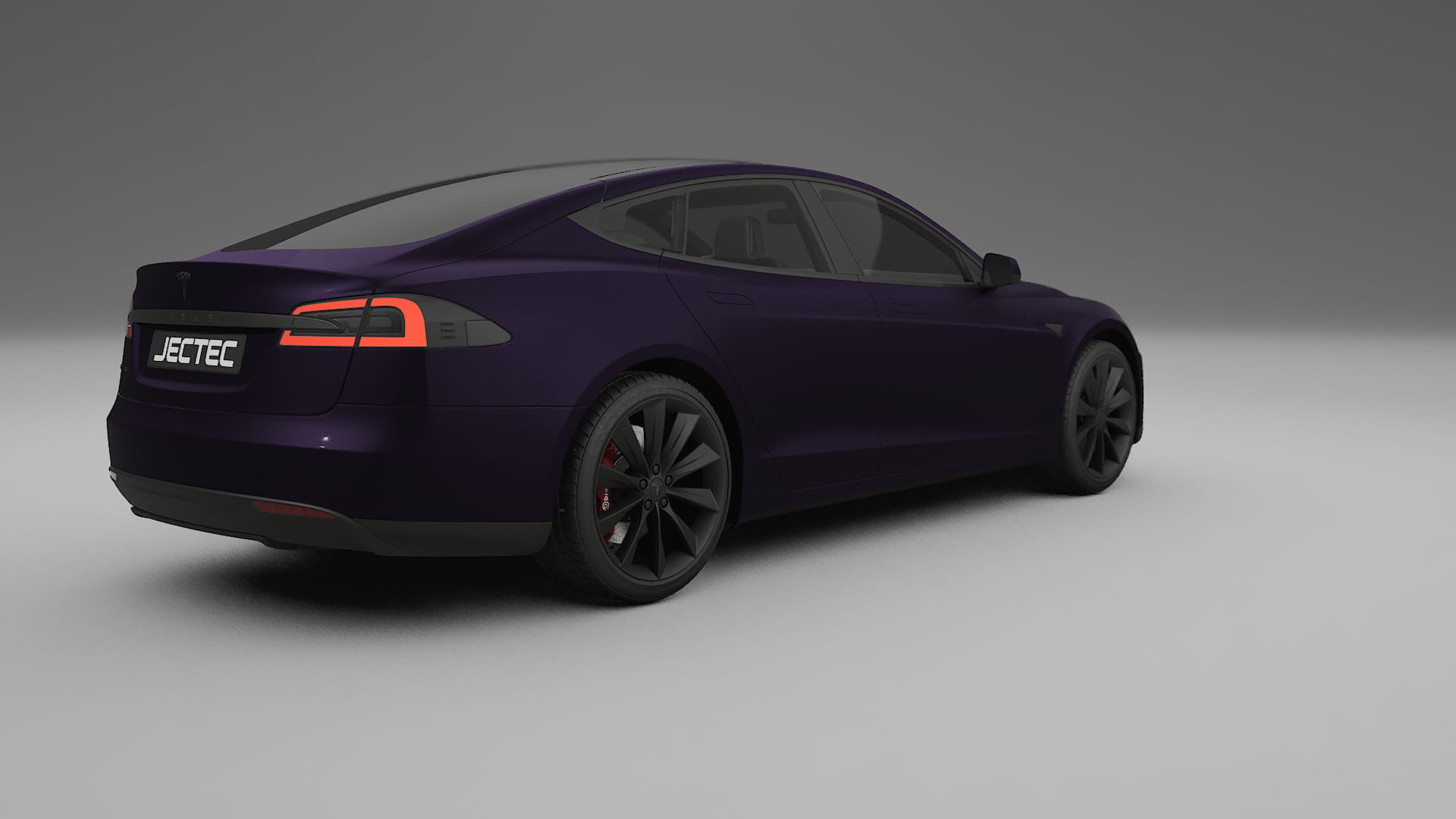 Tesla Model S TPU Lackskyddsfilm | VIOLET Färgskiftande PPF – Komplett Förskuret Kit