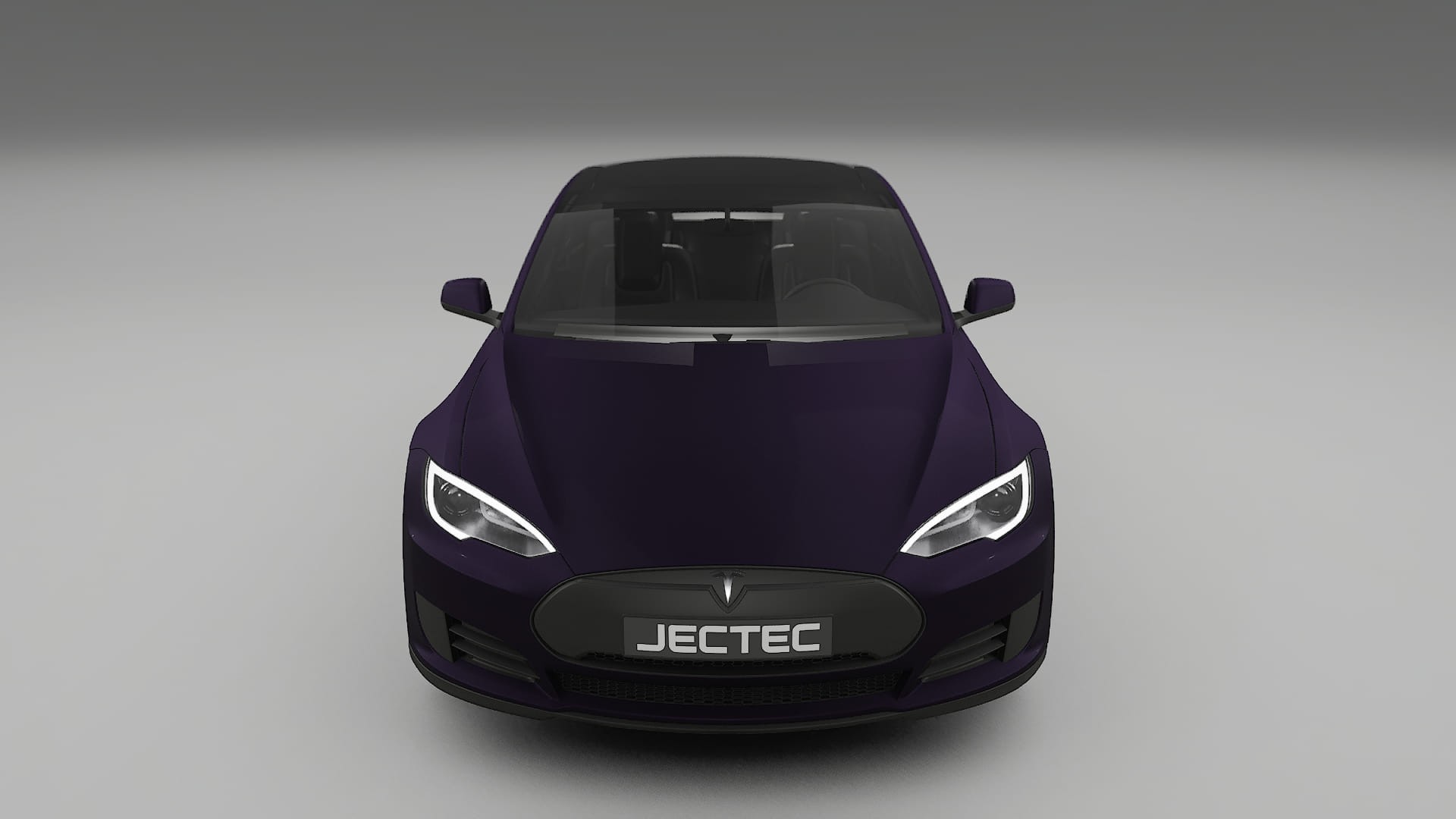 Tesla Model S TPU Lackskyddsfilm | VIOLET Färgskiftande PPF – Komplett Förskuret Kit
