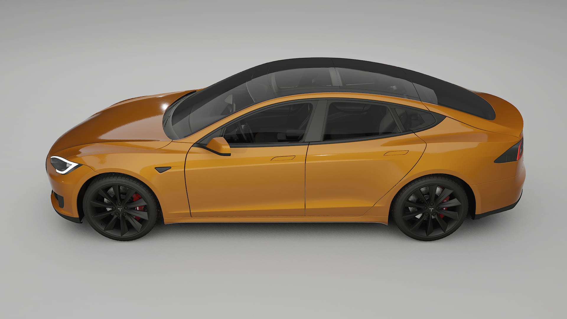 Tesla Model S TPU Lackskyddsfilm | DAISY Färgskiftande PPF – Komplett Förskuret Kit