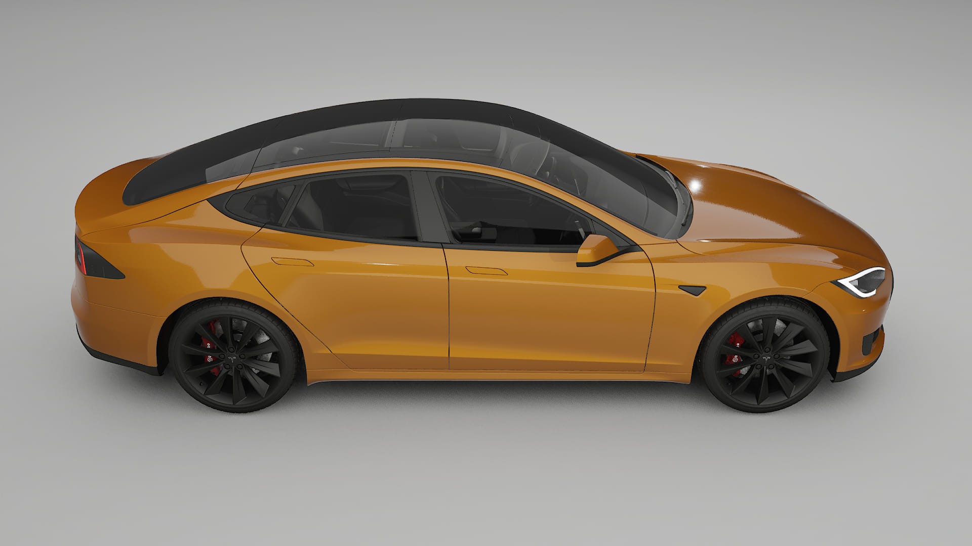 Tesla Model S TPU Lackskyddsfilm | DAISY Färgskiftande PPF – Komplett Förskuret Kit