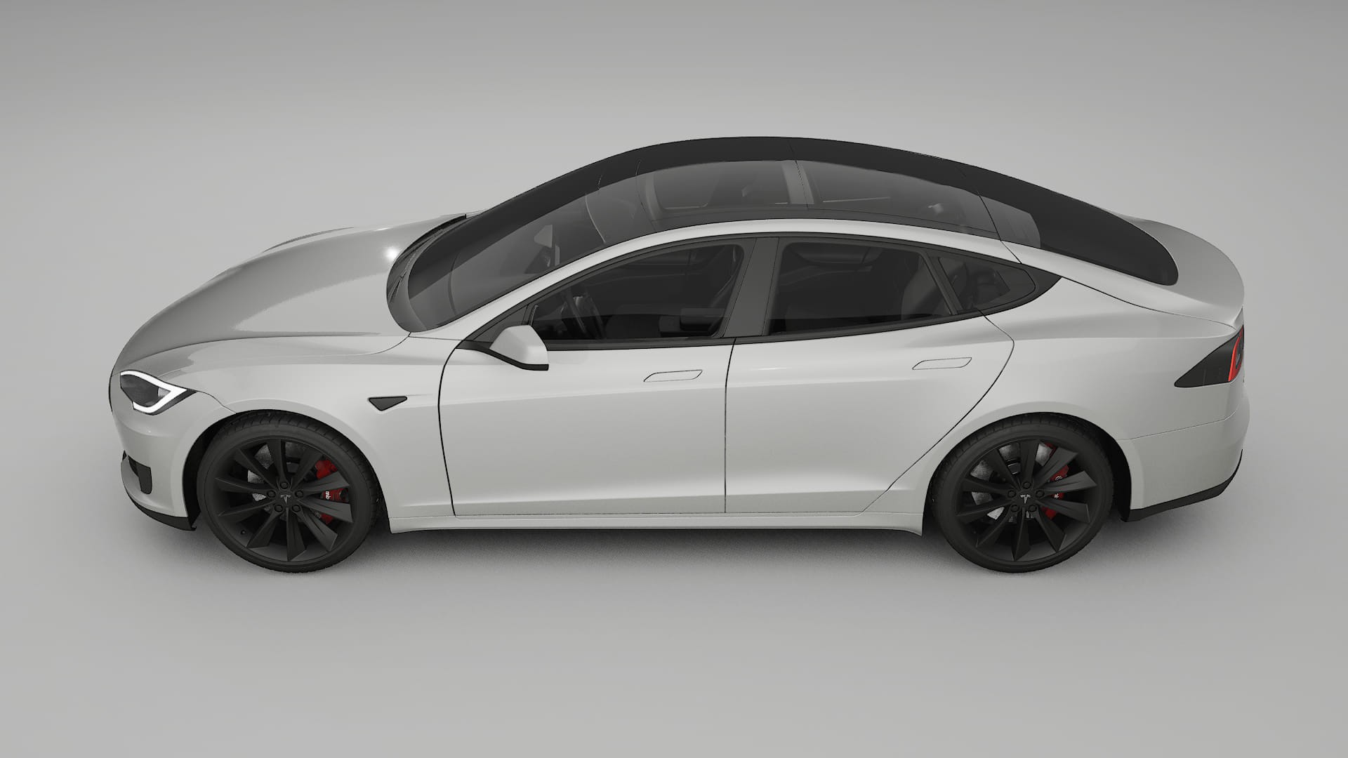 Tesla Model S TPU Lackskyddsfilm | PEARL Färgskiftande PPF – Komplett Förskuret Kit