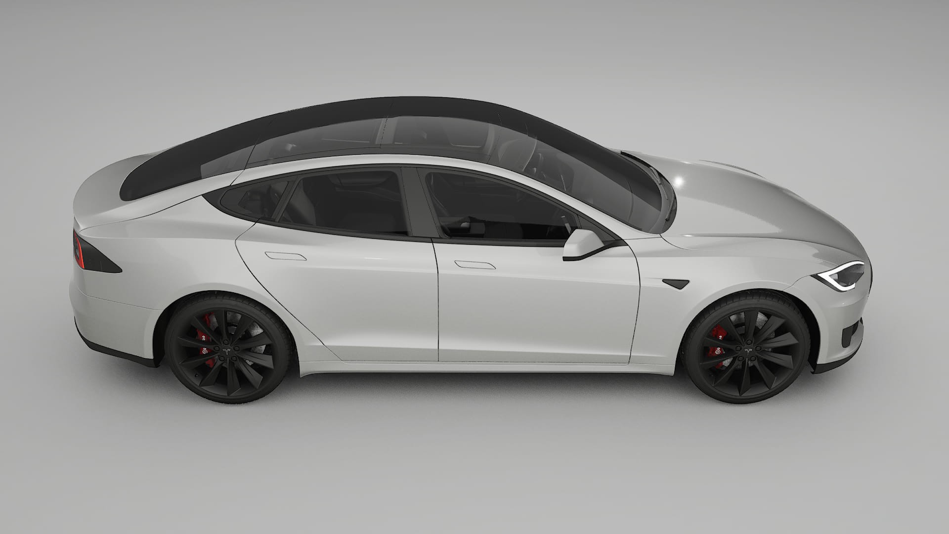 Tesla Model S TPU Lackskyddsfilm | PEARL Färgskiftande PPF – Komplett Förskuret Kit