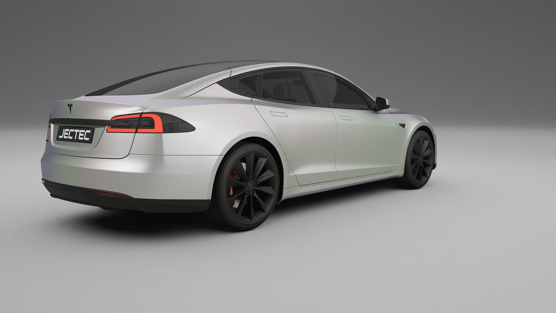 Tesla Model S TPU Lackskyddsfilm | NEBULA Färgskiftande PPF – Komplett Förskuret Kit