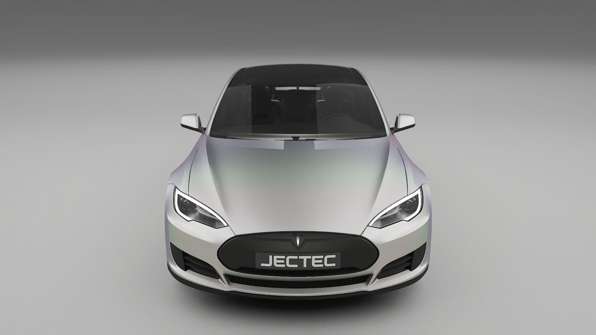 Tesla Model S TPU Lackskyddsfilm | NEBULA Färgskiftande PPF – Komplett Förskuret Kit