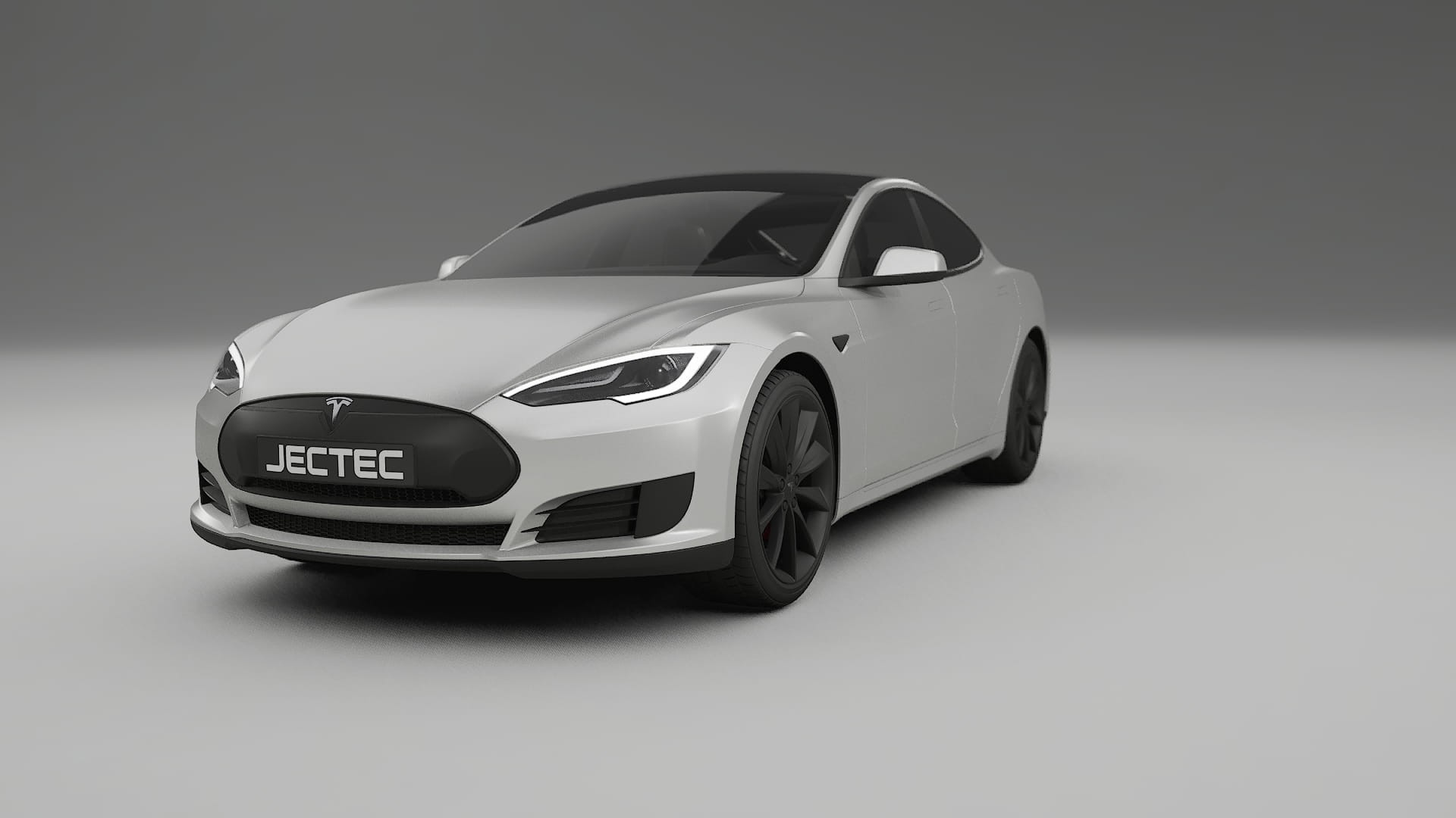 Tesla Model S TPU Lackskyddsfilm | OPAL Färgskiftande PPF – Komplett Förskuret Kit