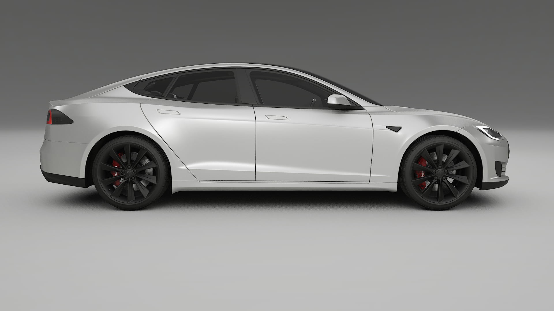 Tesla Model S TPU Lackskyddsfilm | OPAL Färgskiftande PPF – Komplett Förskuret Kit
