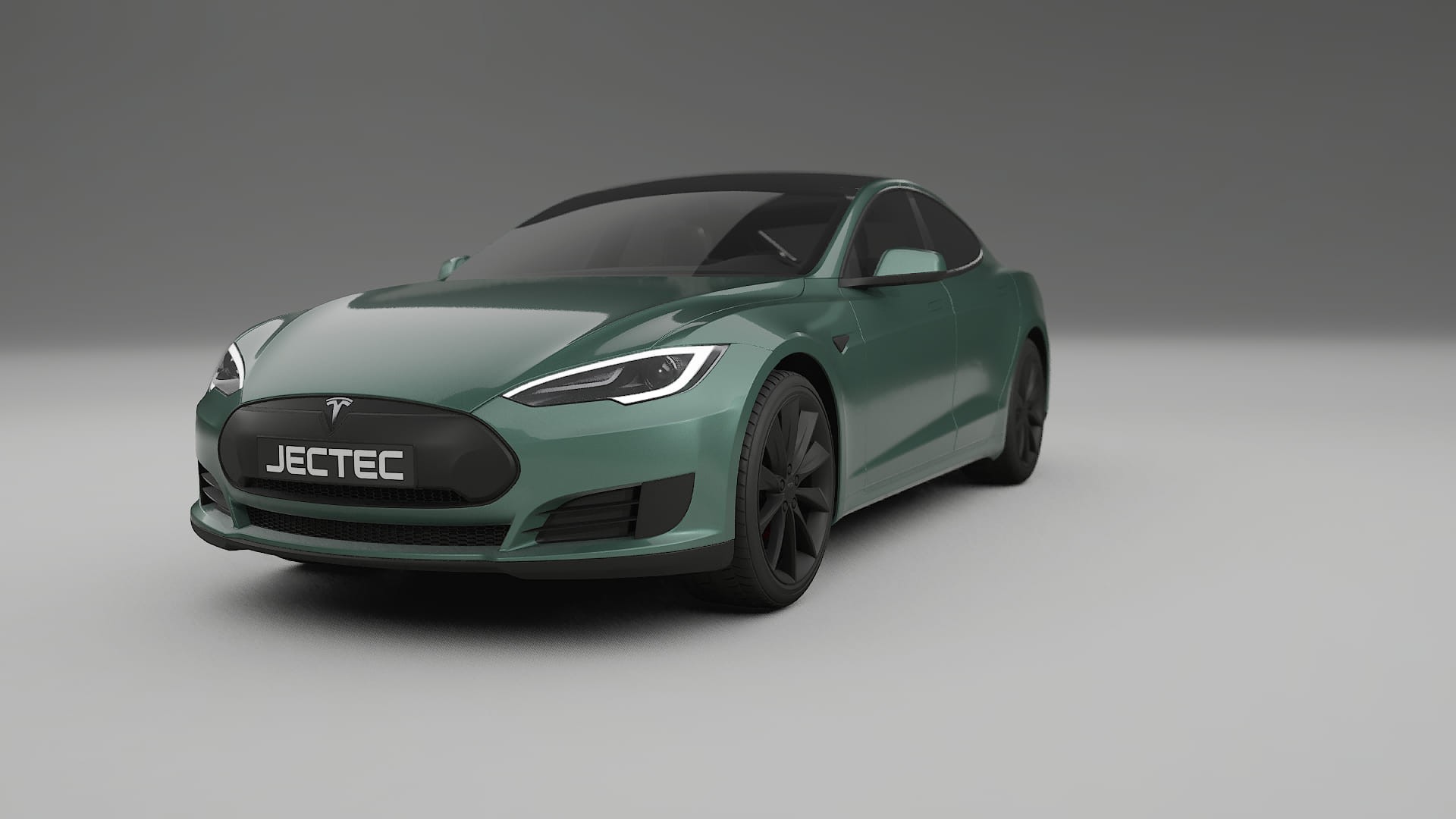 Tesla Model S TPU Lackskyddsfilm | EVERGREEN Färgskiftande PPF – Komplett Förskuret Kit