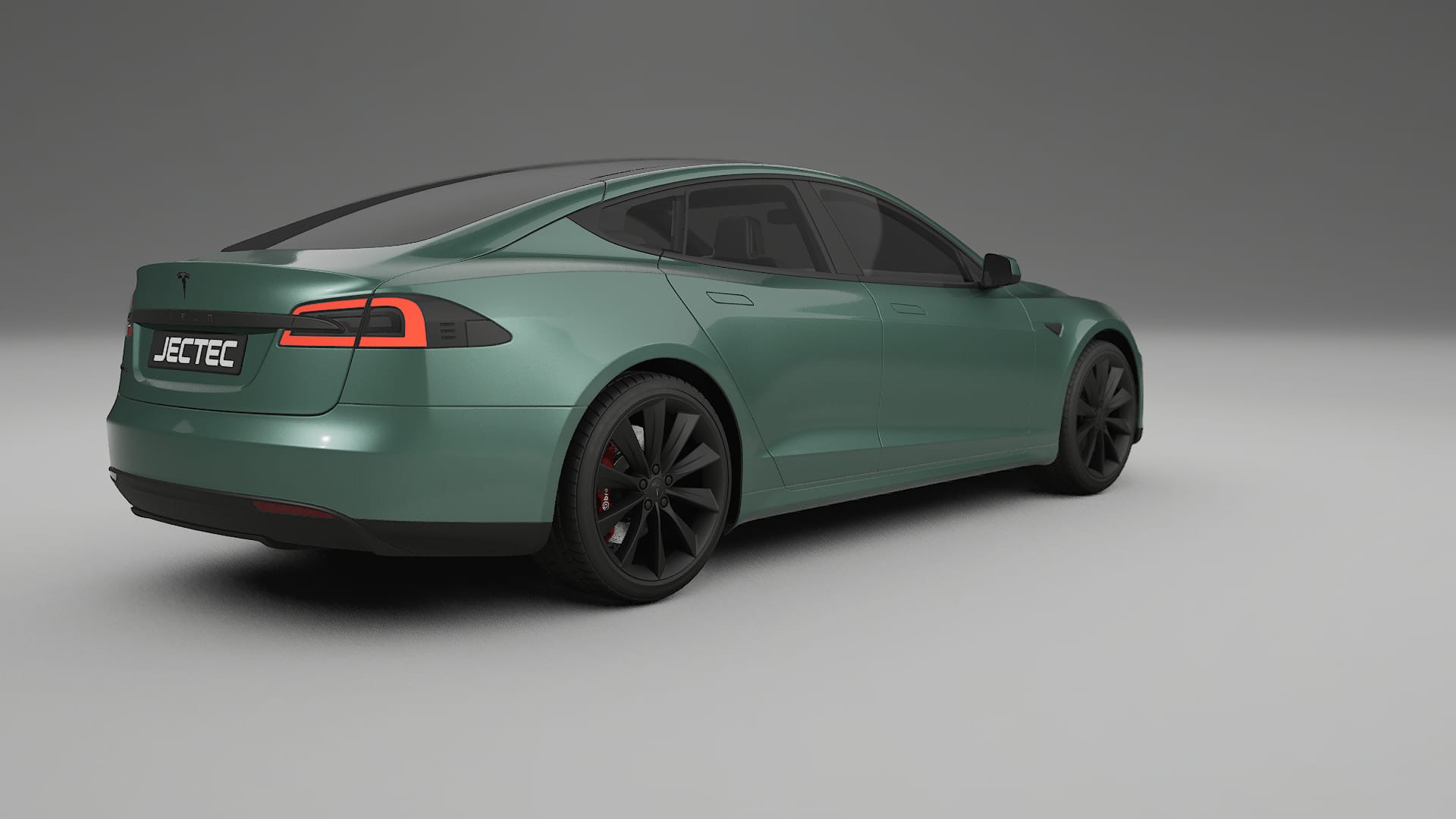 Tesla Model S TPU Lackskyddsfilm | EVERGREEN Färgskiftande PPF – Komplett Förskuret Kit