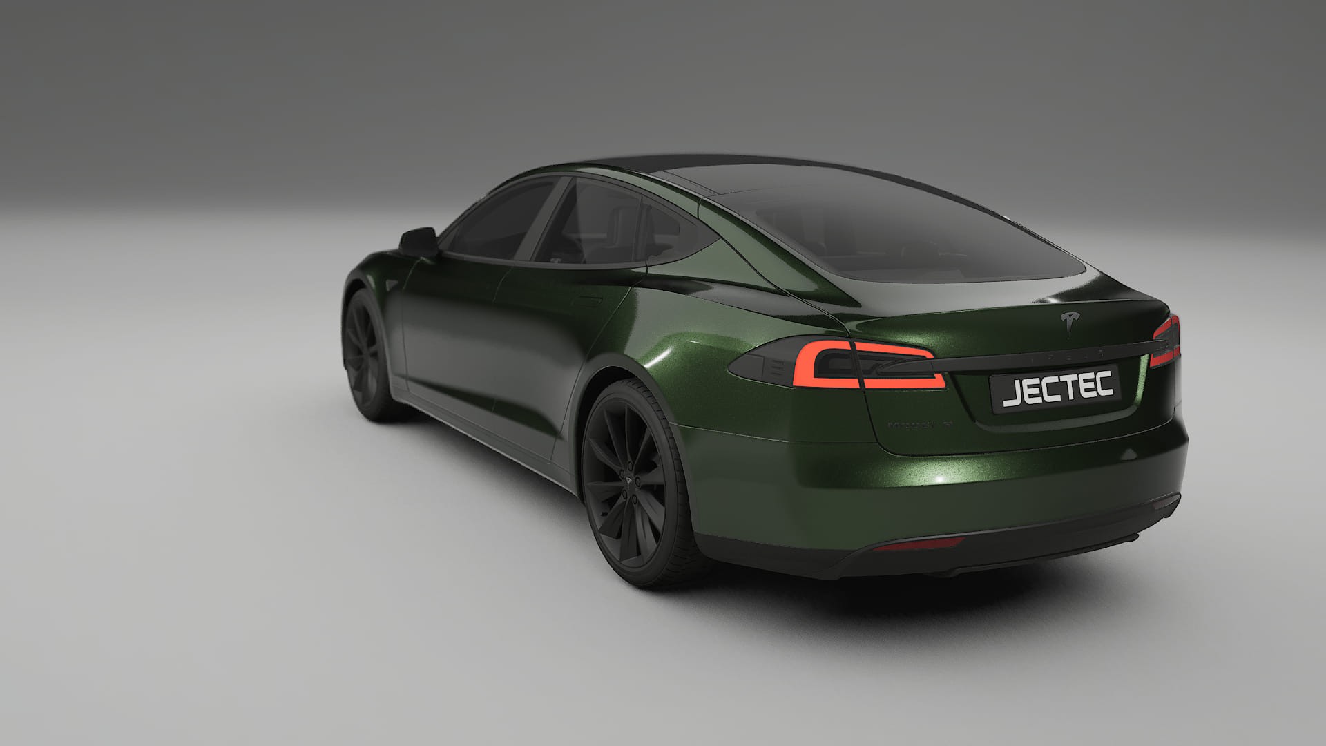 Tesla Model S TPU Lackskyddsfilm | LAGOON Färgskiftande PPF – Komplett Förskuret Kit