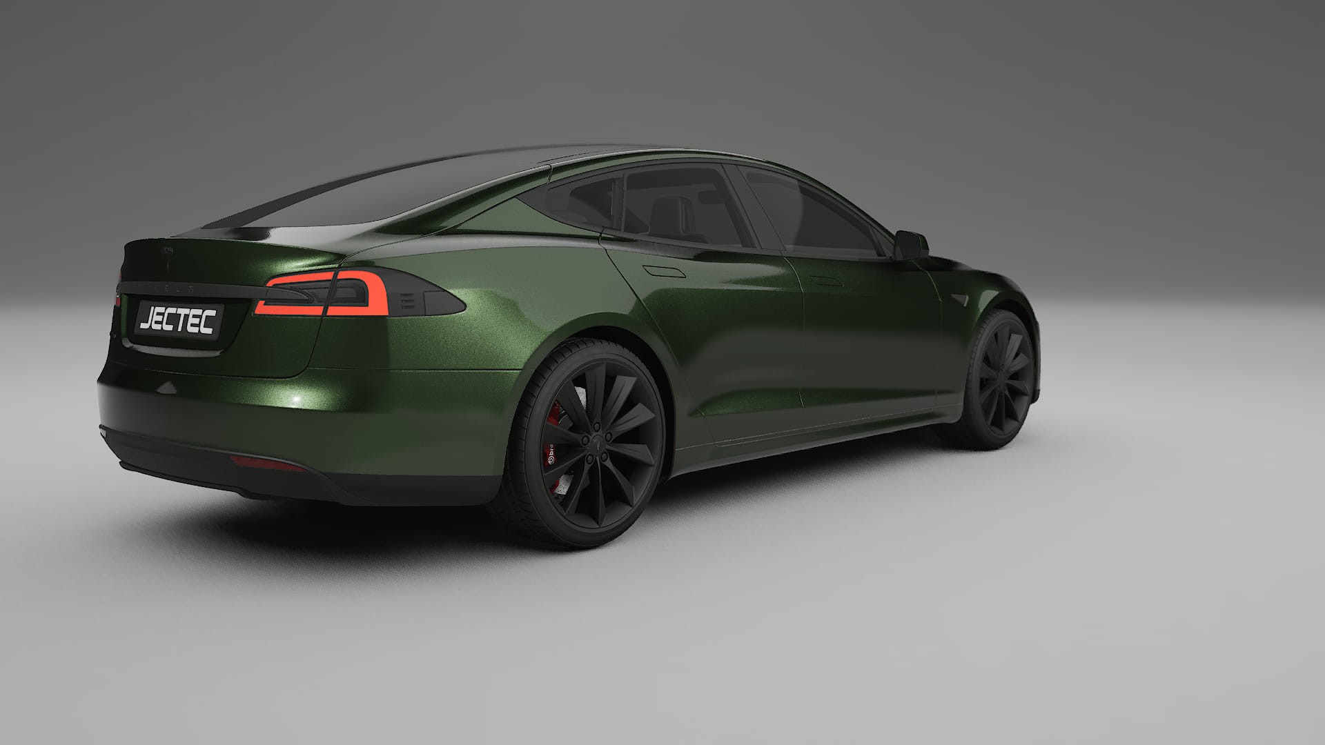 Tesla Model S TPU Lackskyddsfilm | LAGOON Färgskiftande PPF – Komplett Förskuret Kit
