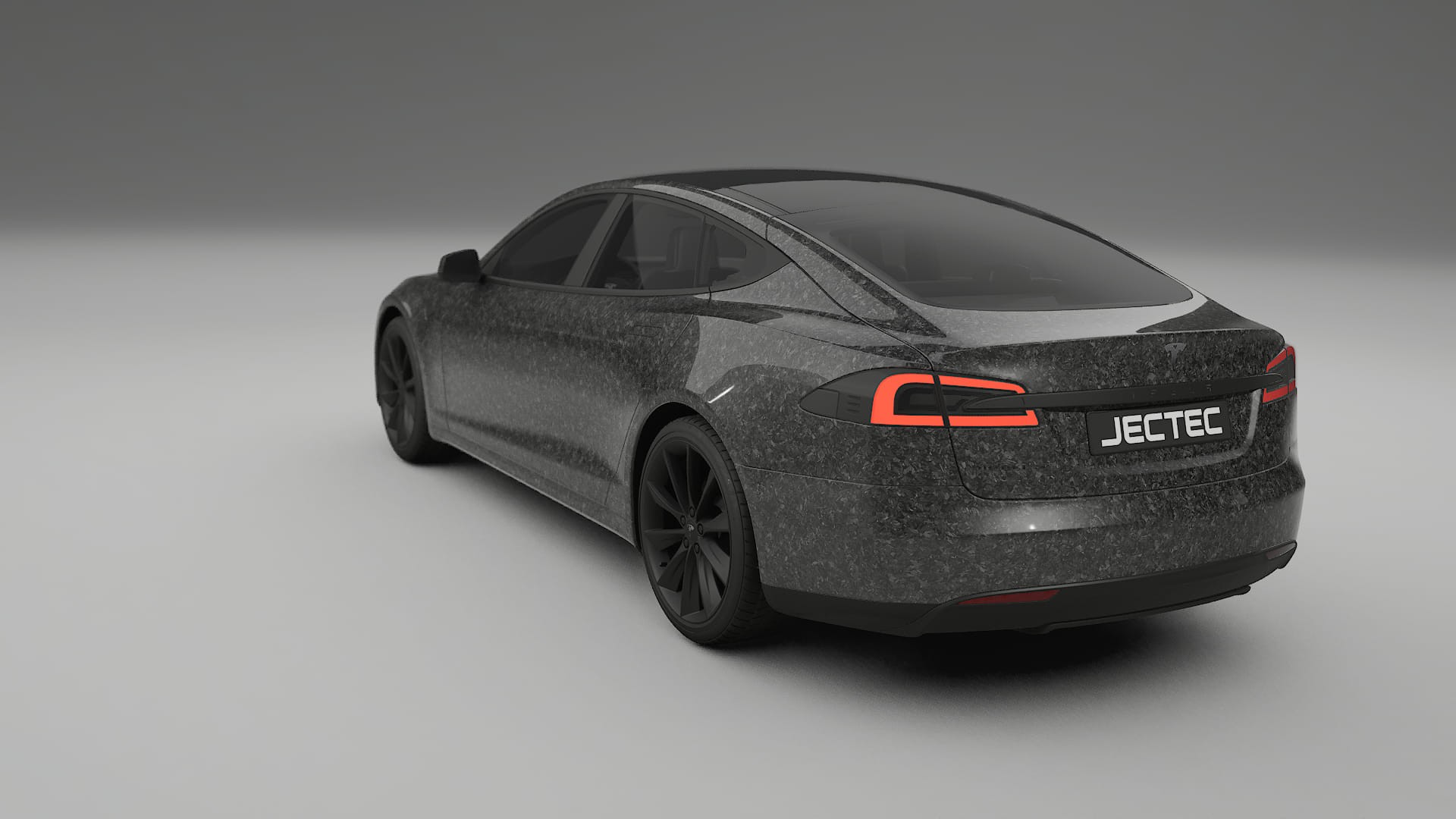 Tesla Model S TPU Lackskyddsfilm | FORGED S Färgskiftande PPF – Komplett Förskuret Kit