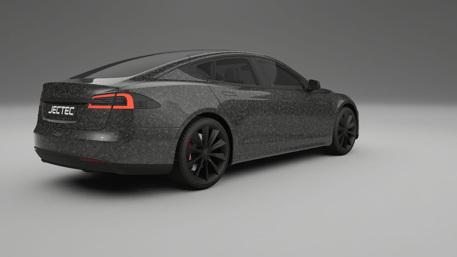 Tesla Model S TPU Lackskyddsfilm | FORGED S Färgskiftande PPF – Komplett Förskuret Kit