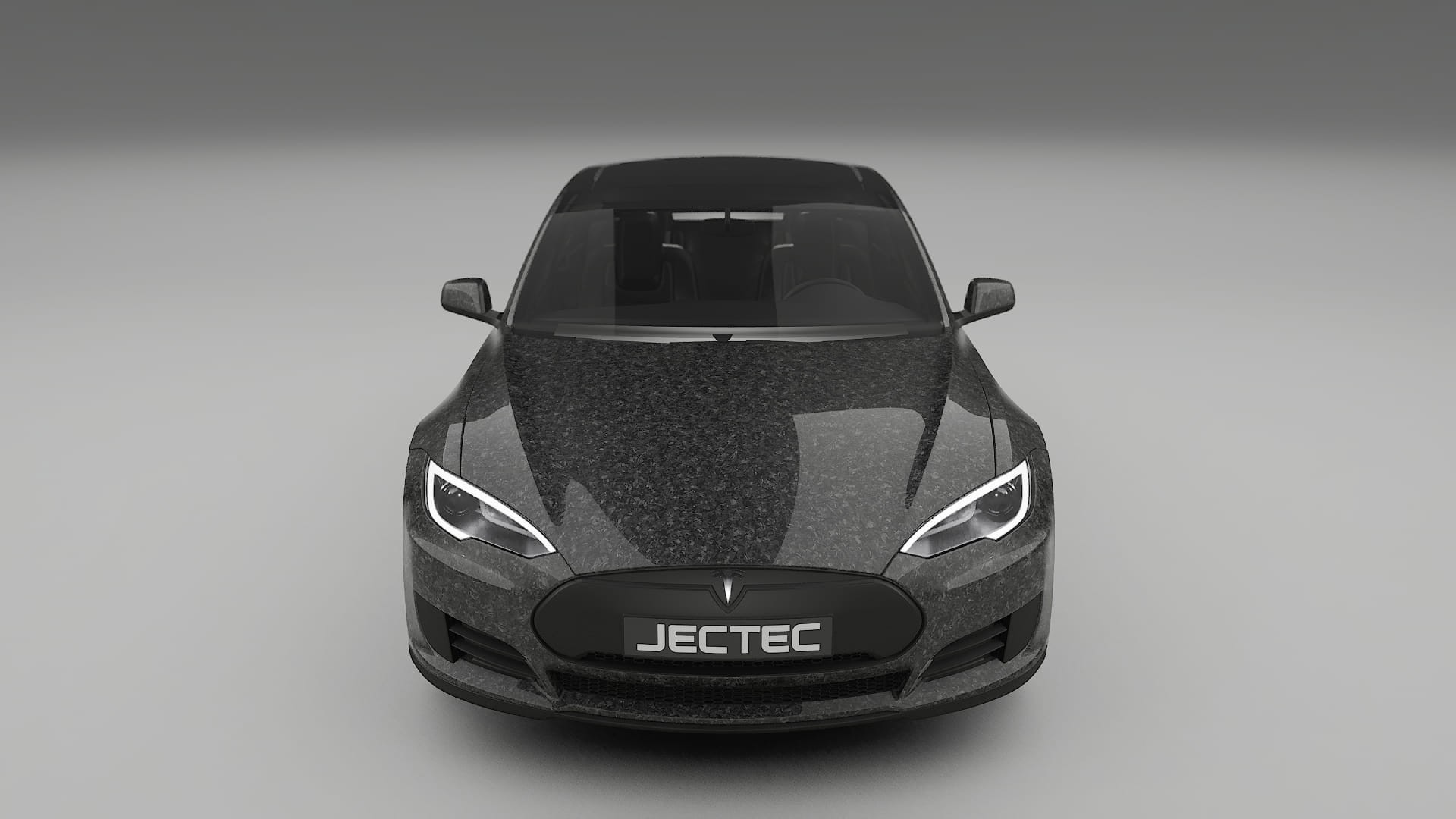 Tesla Model S TPU Lackskyddsfilm | FORGED S Färgskiftande PPF – Komplett Förskuret Kit