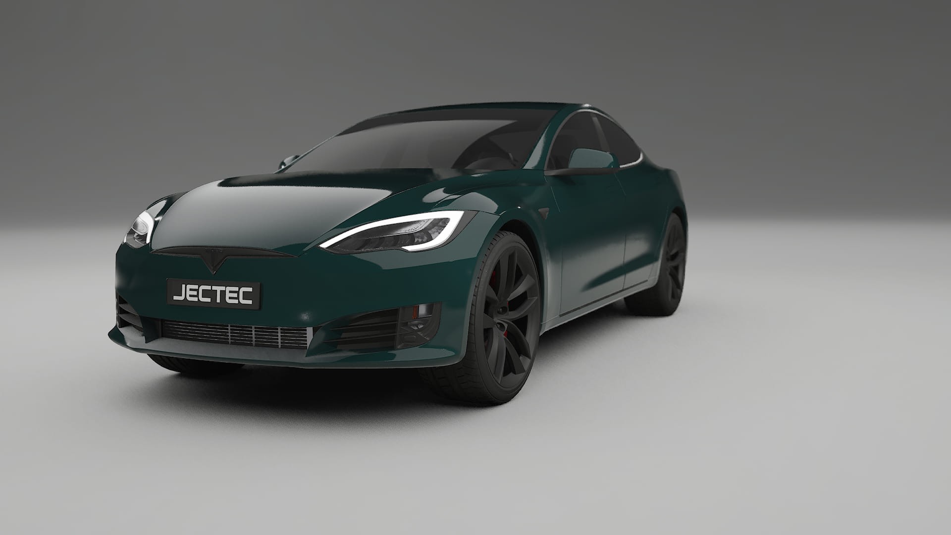 Tesla Model S Refresh TPU Lackskyddsfilm | INFERNO Färgskiftande PPF – Komplett Förskuret Kit