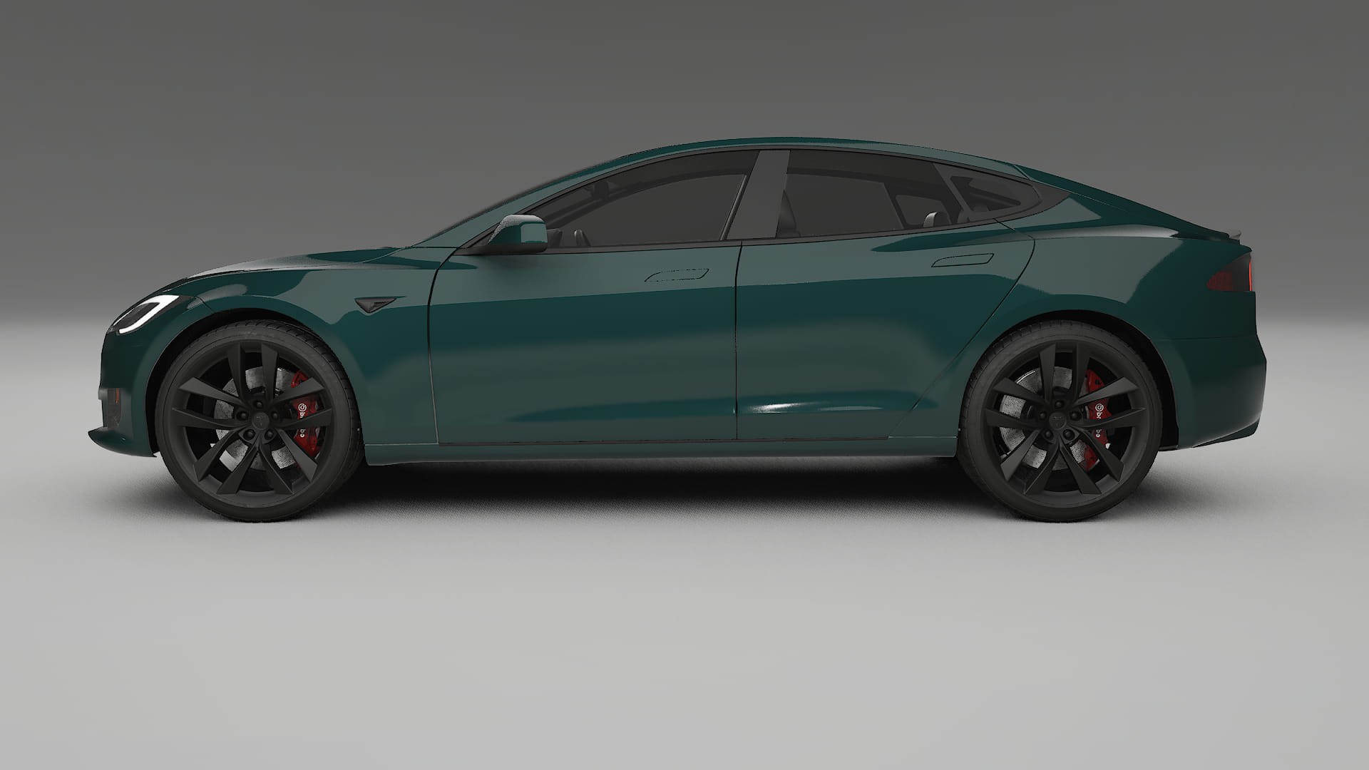 Tesla Model S Refresh TPU Lackskyddsfilm | INFERNO Färgskiftande PPF – Komplett Förskuret Kit