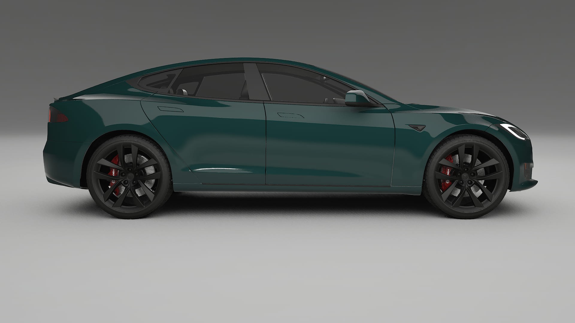 Tesla Model S Refresh TPU Lackskyddsfilm | INFERNO Färgskiftande PPF – Komplett Förskuret Kit