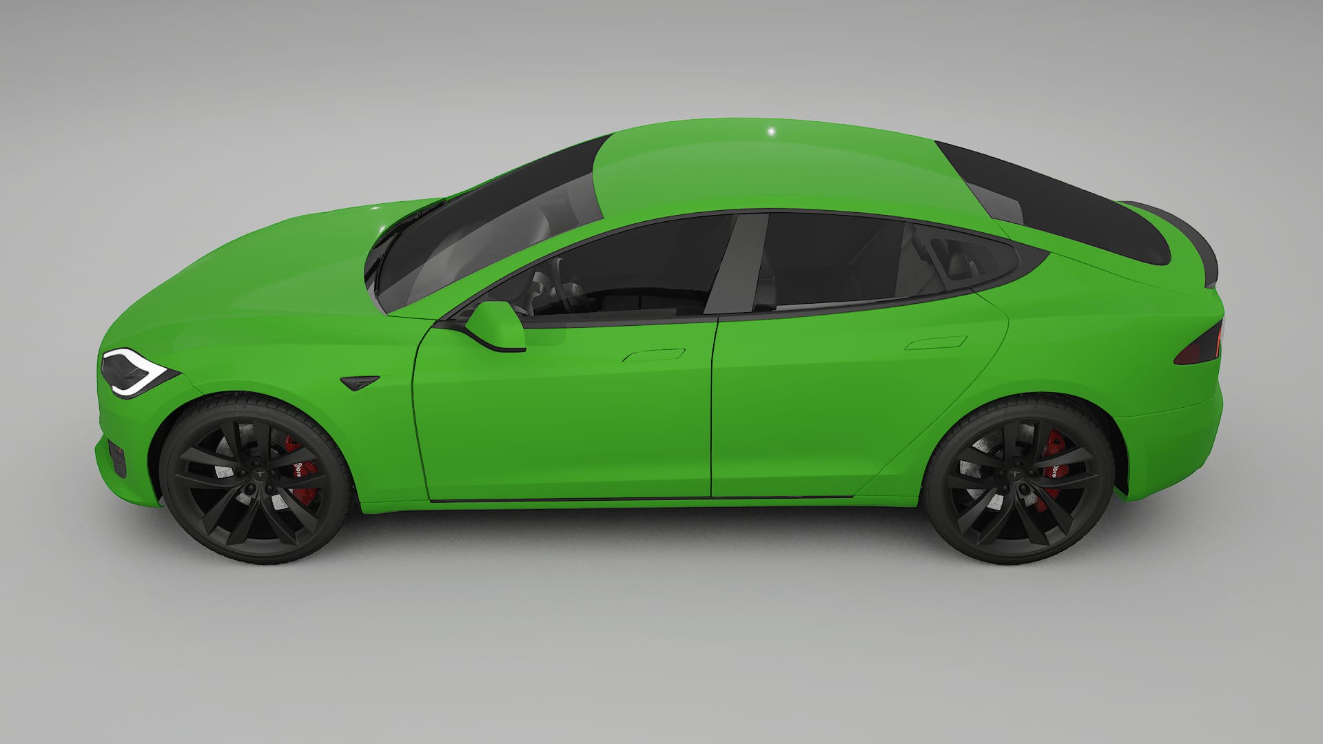 Tesla Model S Refresh TPU Lackskyddsfilm | VENOM Färgskiftande PPF – Komplett Förskuret Kit