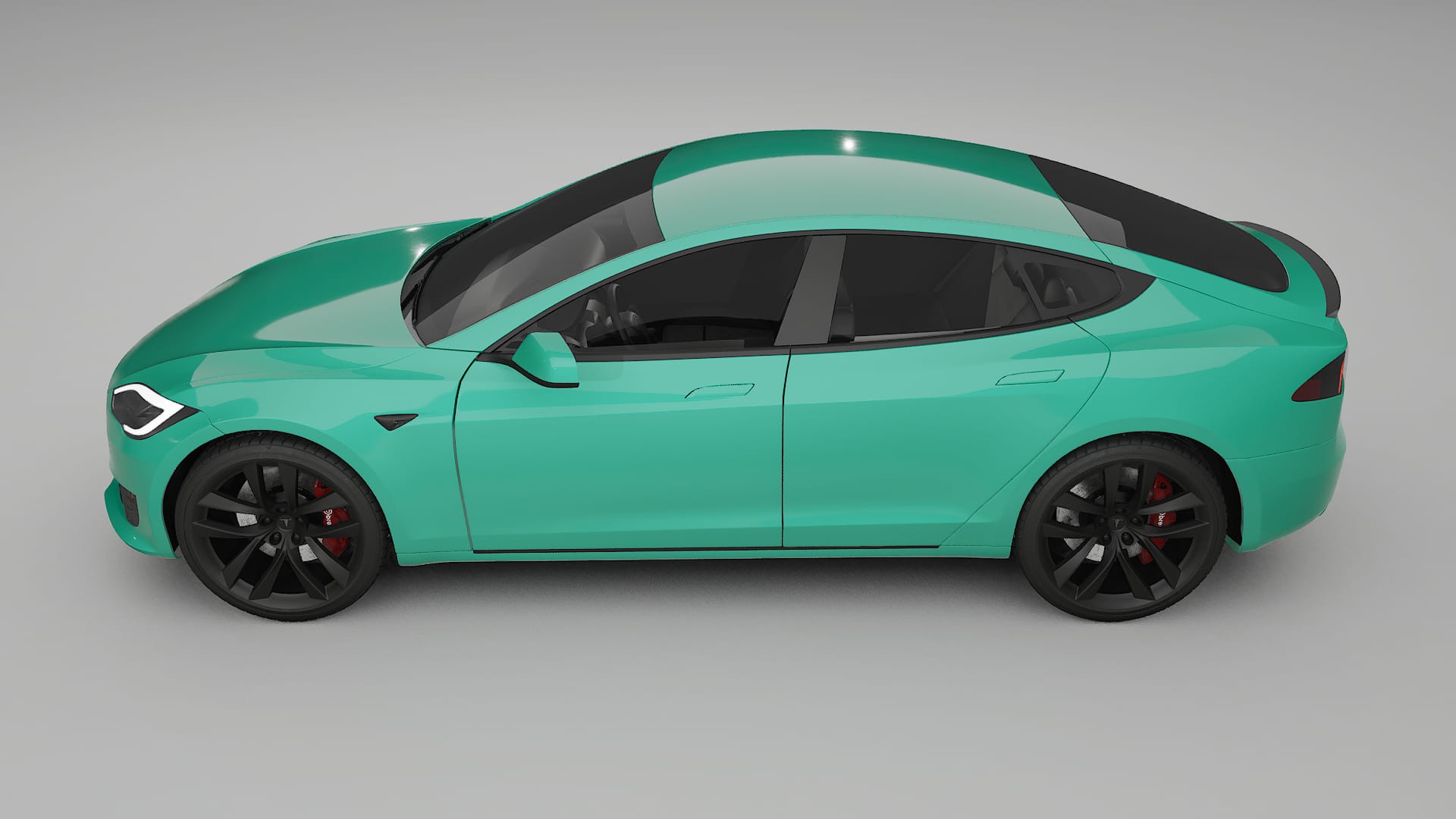 Tesla Model S Refresh TPU Lackskyddsfilm | JEWEL Färgskiftande PPF – Komplett Förskuret Kit