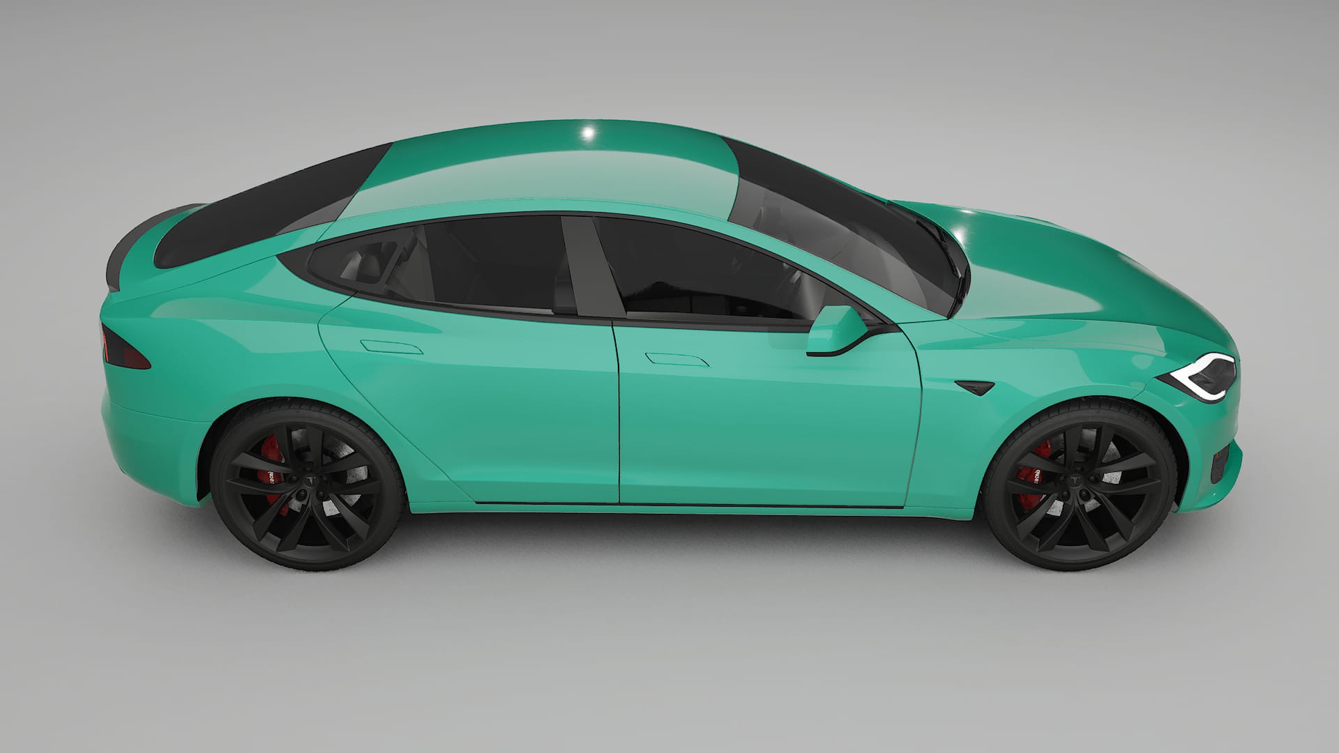 Tesla Model S Refresh TPU Lackskyddsfilm | JEWEL Färgskiftande PPF – Komplett Förskuret Kit