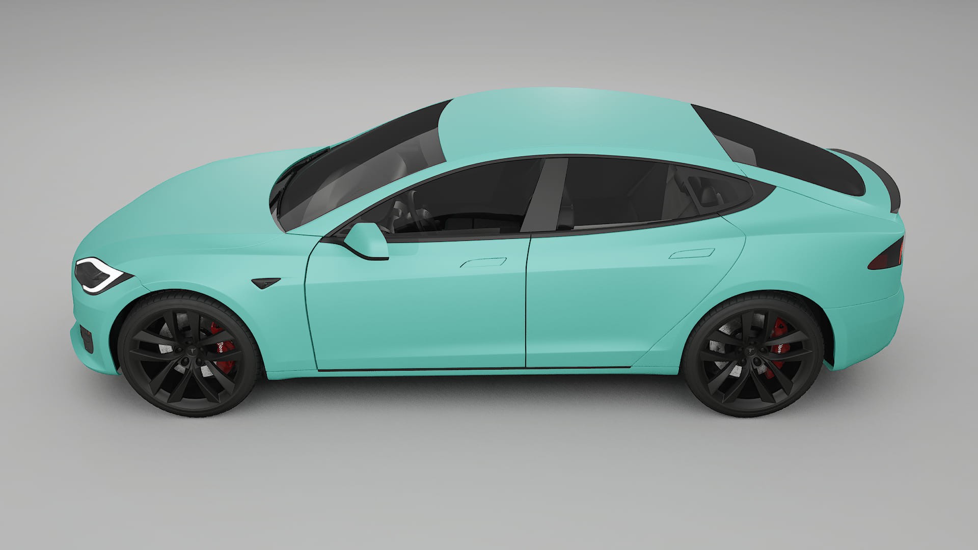 Tesla Model S Refresh TPU Lackskyddsfilm | FROST Färgskiftande PPF – Komplett Förskuret Kit