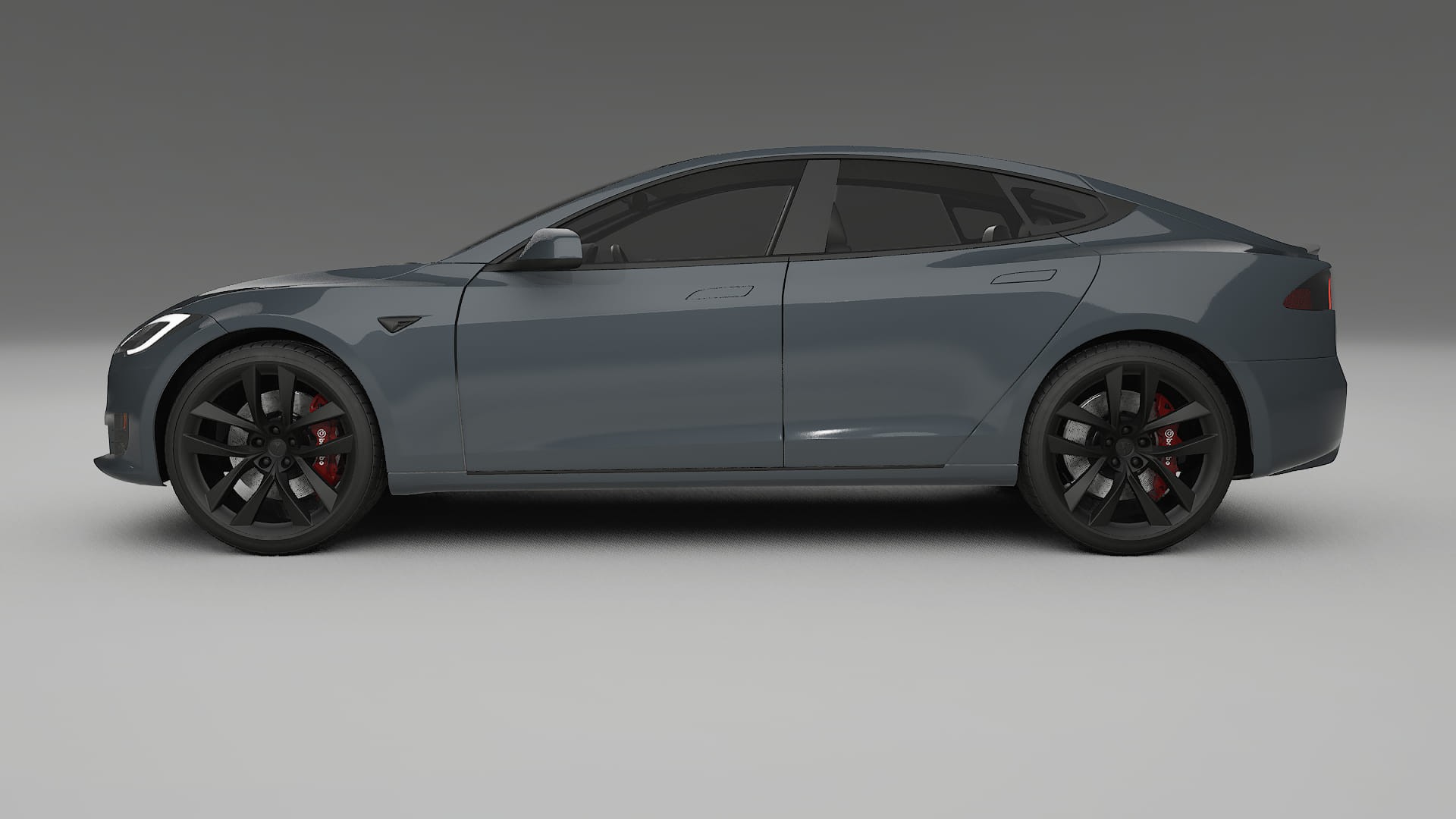 Tesla Model S Refresh TPU Lackskyddsfilm | GRANITE Färgskiftande PPF – Komplett Förskuret Kit