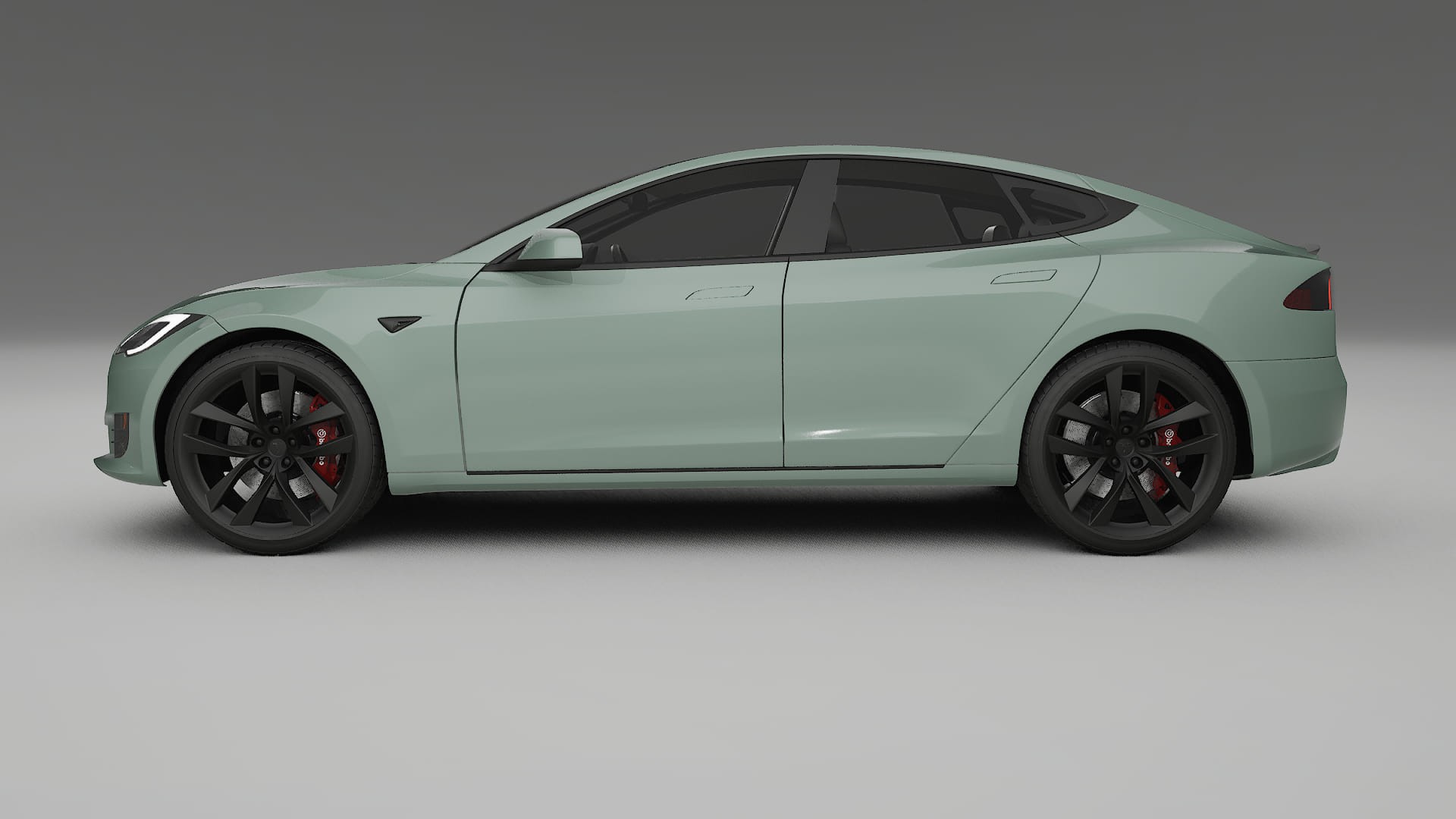 Tesla Model S Refresh TPU Lackskyddsfilm | CINDER Färgskiftande PPF – Komplett Förskuret Kit