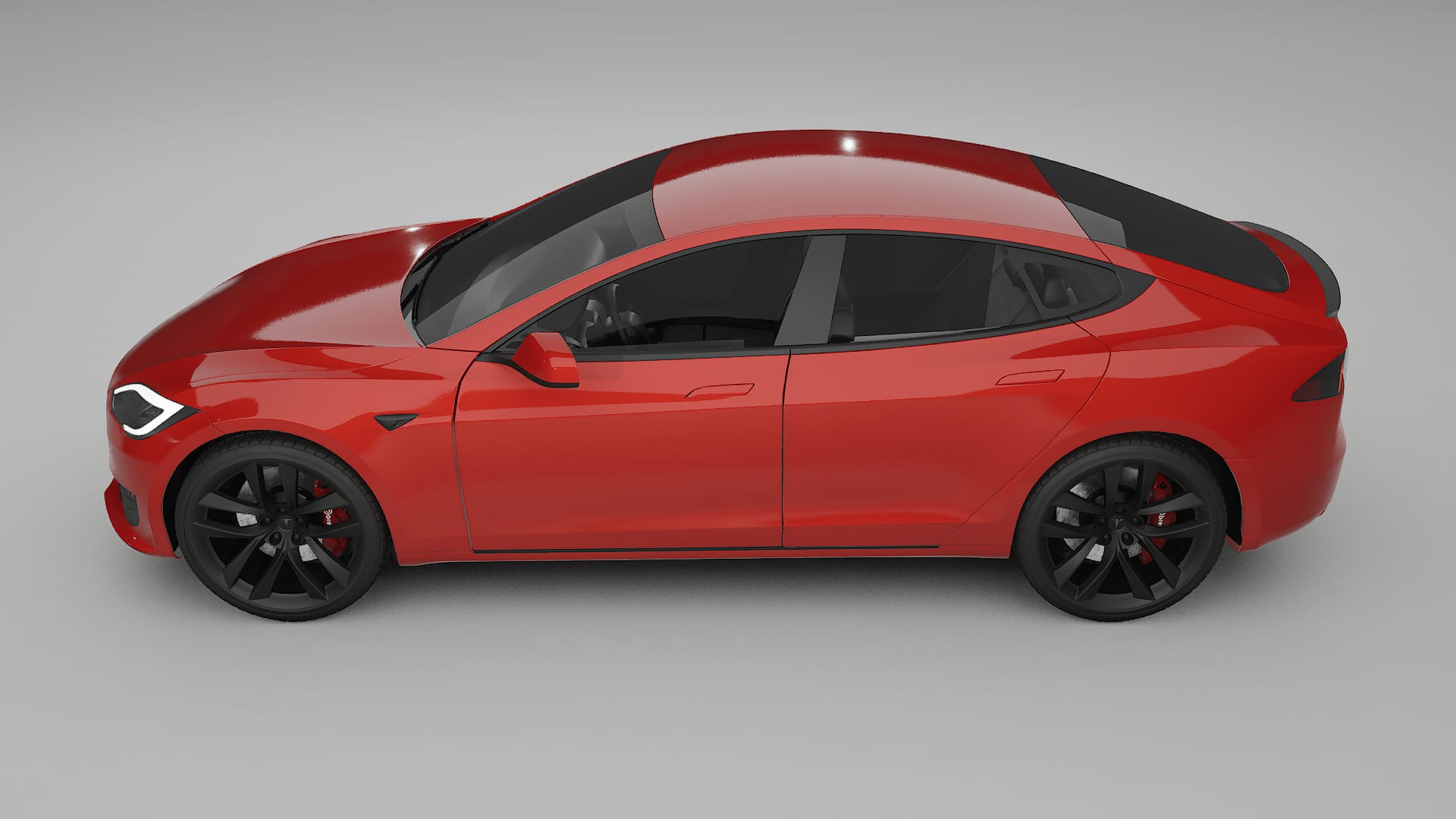 Tesla Model S Refresh TPU Lackskyddsfilm | BLAZE Färgskiftande PPF – Komplett Förskuret Kit