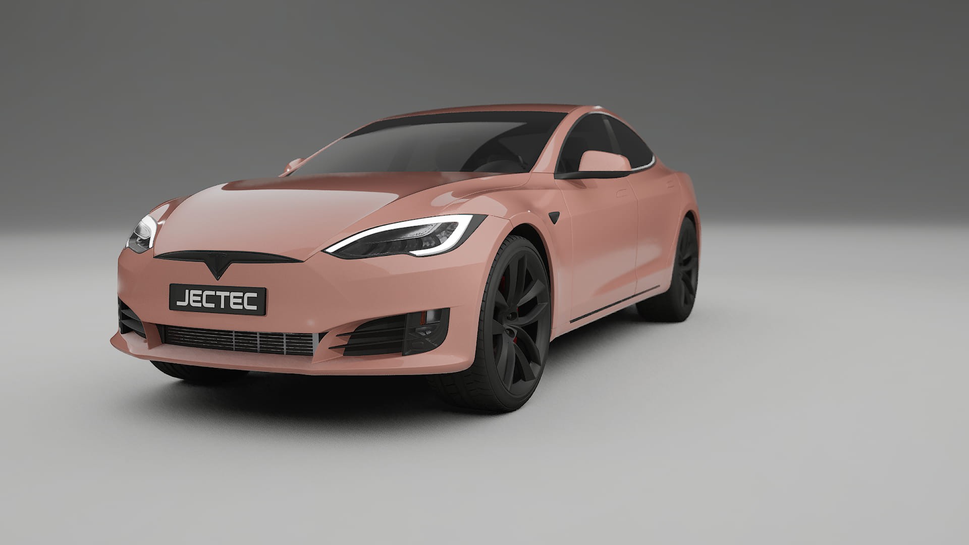 Tesla Model S Refresh TPU Lackskyddsfilm | BLUSH Färgskiftande PPF – Komplett Förskuret Kit
