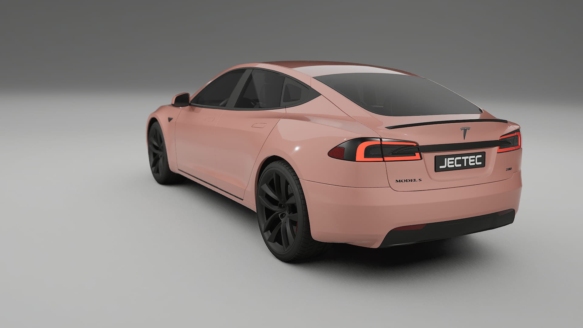 Tesla Model S Refresh TPU Lackskyddsfilm | BLUSH Färgskiftande PPF – Komplett Förskuret Kit