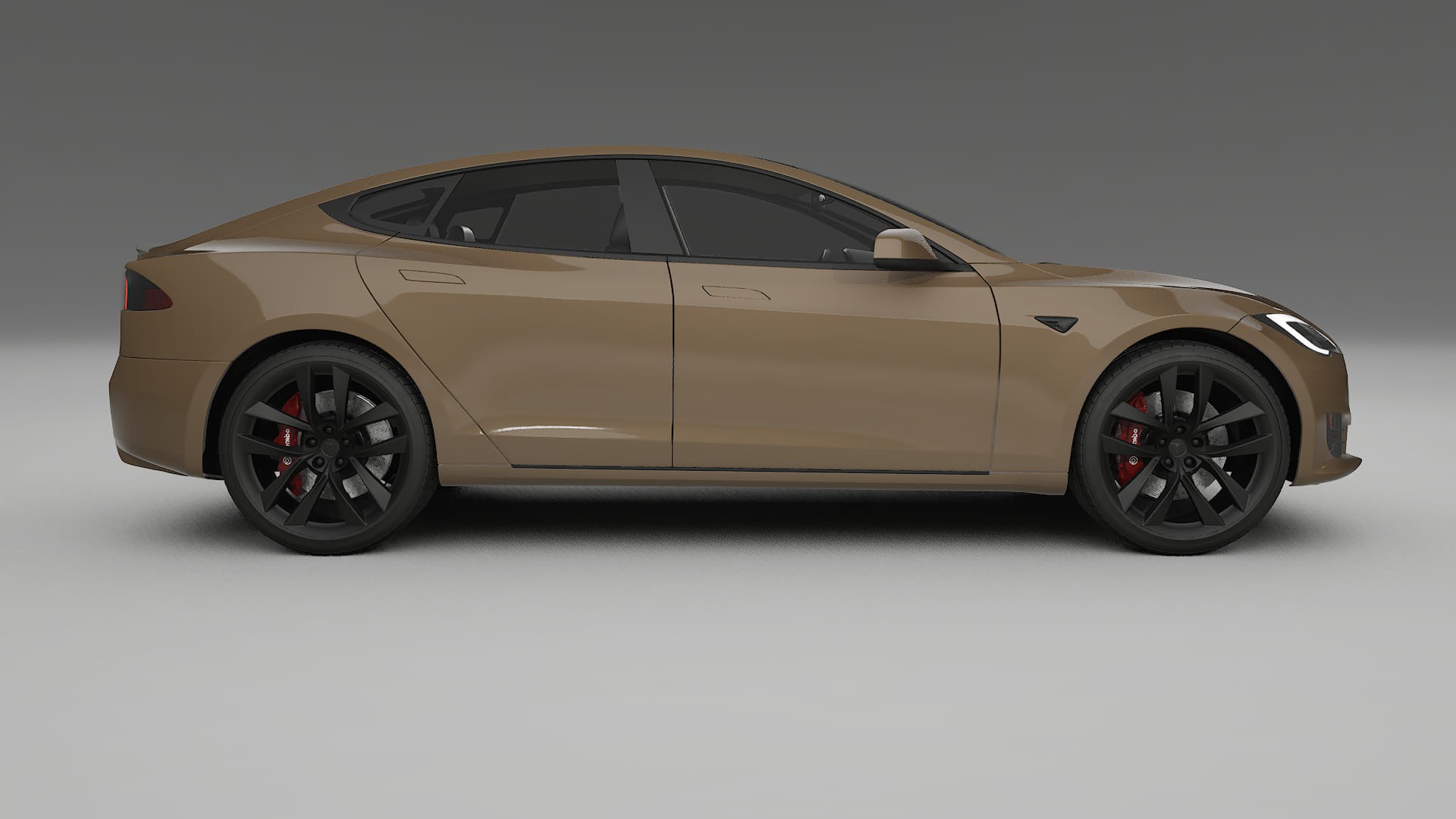 Tesla Model S Refresh TPU Lackskyddsfilm | SAHARA Färgskiftande PPF – Komplett Förskuret Kit
