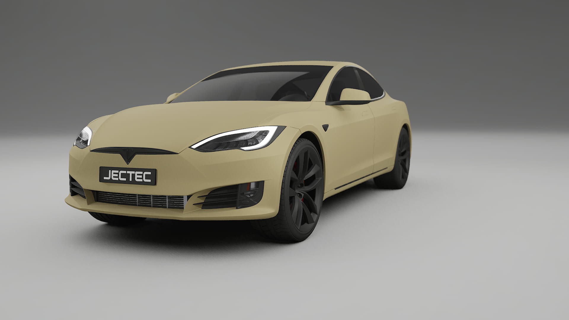 Tesla Model S Refresh TPU Lackskyddsfilm | SAND Färgskiftande PPF – Komplett Förskuret Kit