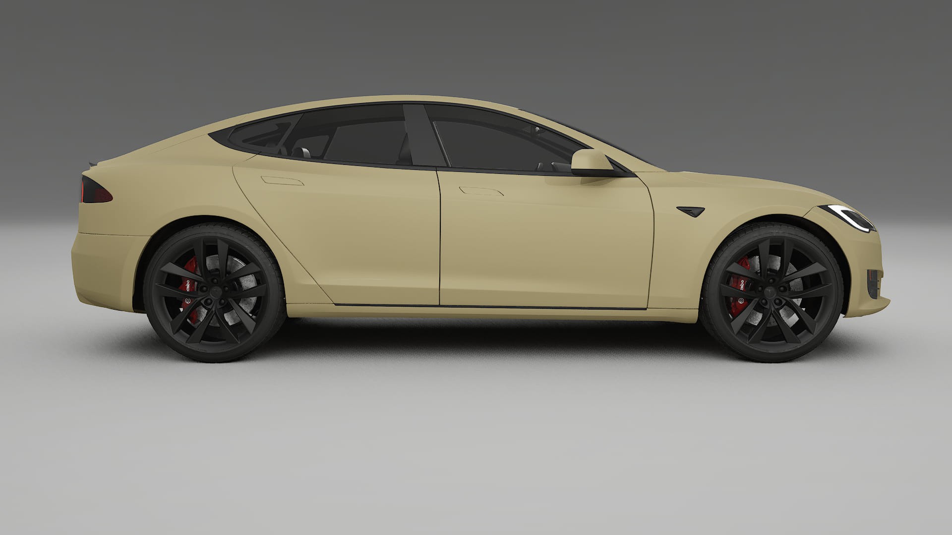 Tesla Model S Refresh TPU Lackskyddsfilm | SAND Färgskiftande PPF – Komplett Förskuret Kit