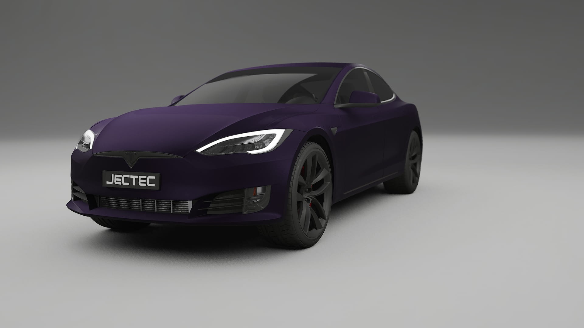 Tesla Model S Refresh TPU Lackskyddsfilm | VIOLET Färgskiftande PPF – Komplett Förskuret Kit