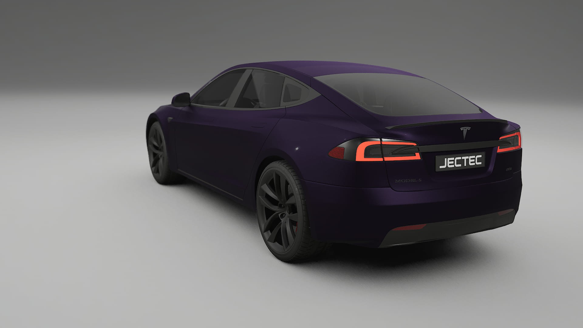 Tesla Model S Refresh TPU Lackskyddsfilm | VIOLET Färgskiftande PPF – Komplett Förskuret Kit