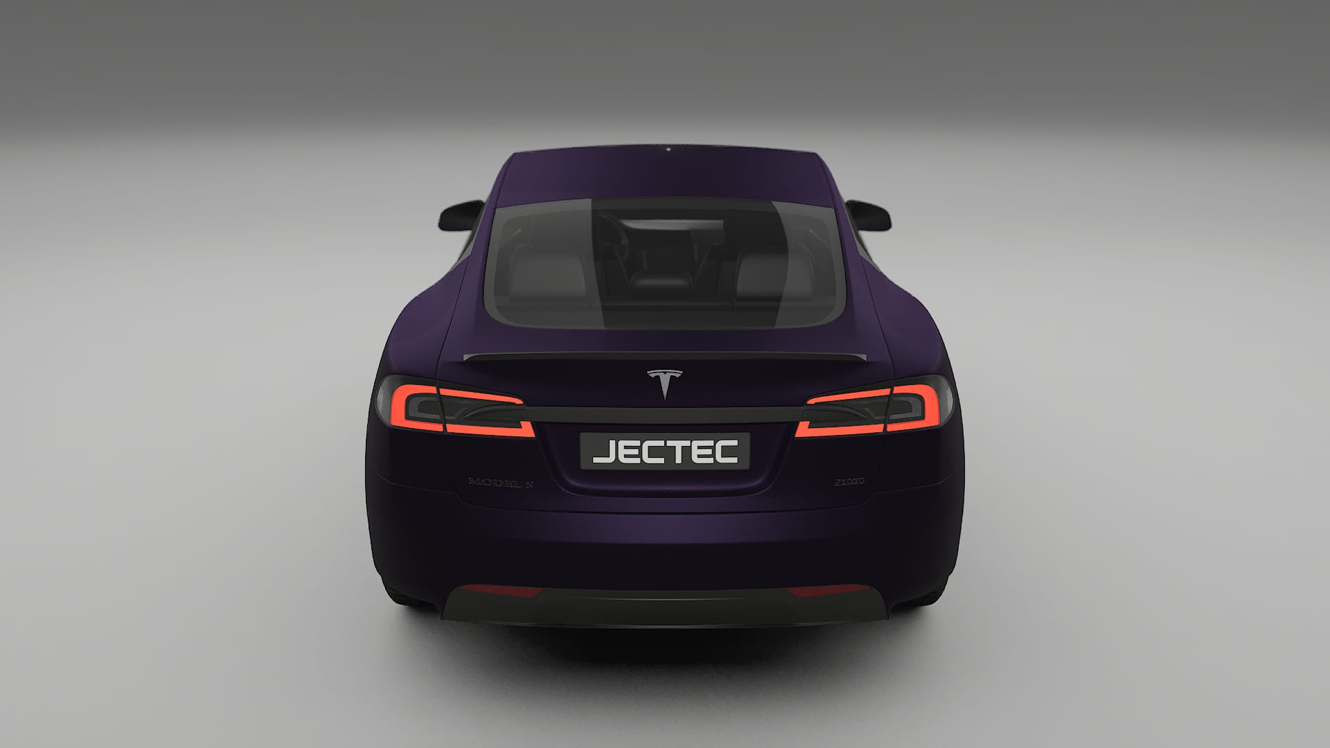 Tesla Model S Refresh TPU Lackskyddsfilm | VIOLET Färgskiftande PPF – Komplett Förskuret Kit
