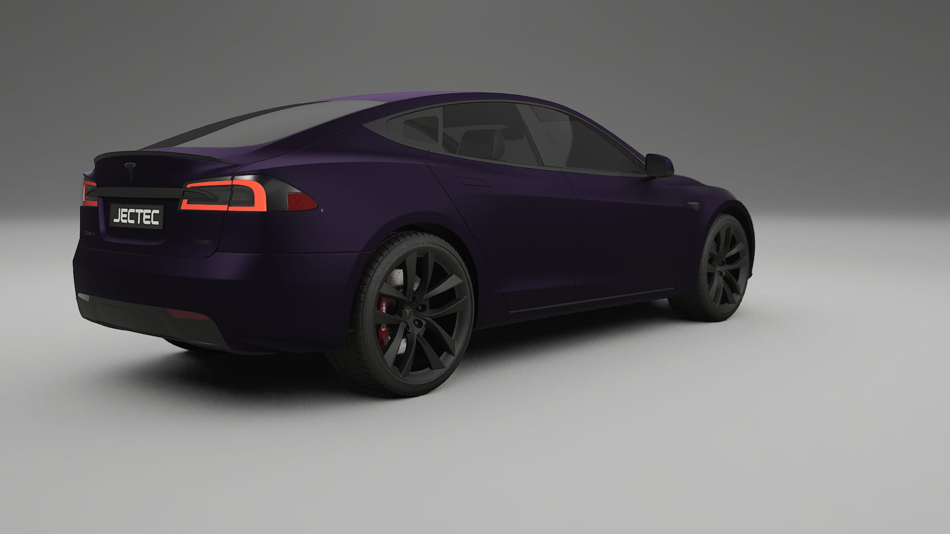 Tesla Model S Refresh TPU Lackskyddsfilm | VIOLET Färgskiftande PPF – Komplett Förskuret Kit